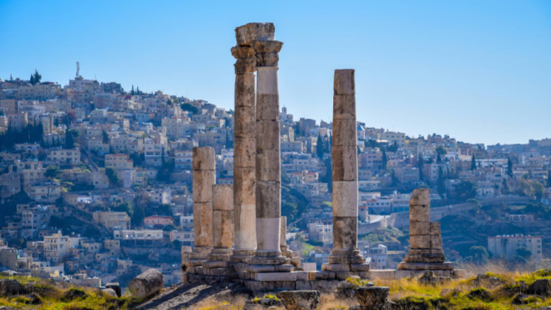 جبل القلعة في العاصمة عمان