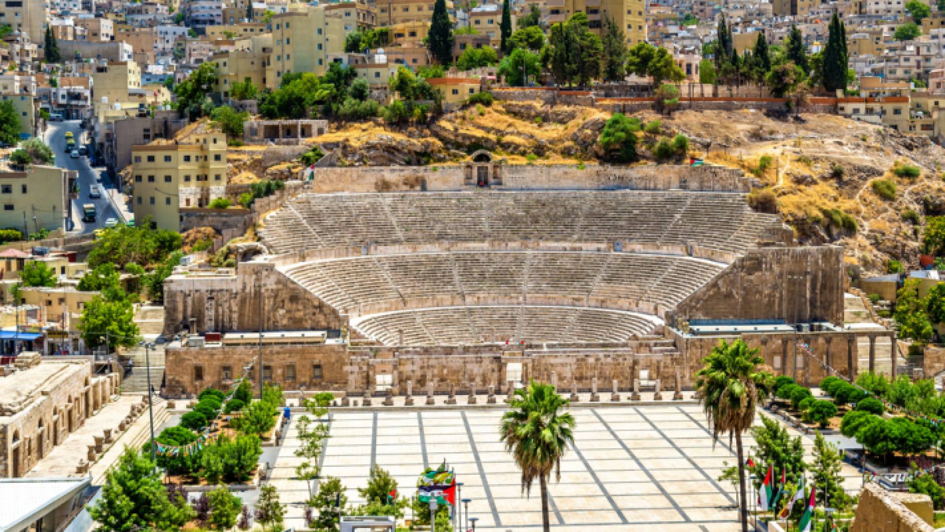 المدرج الروماني في العاصمة عمان