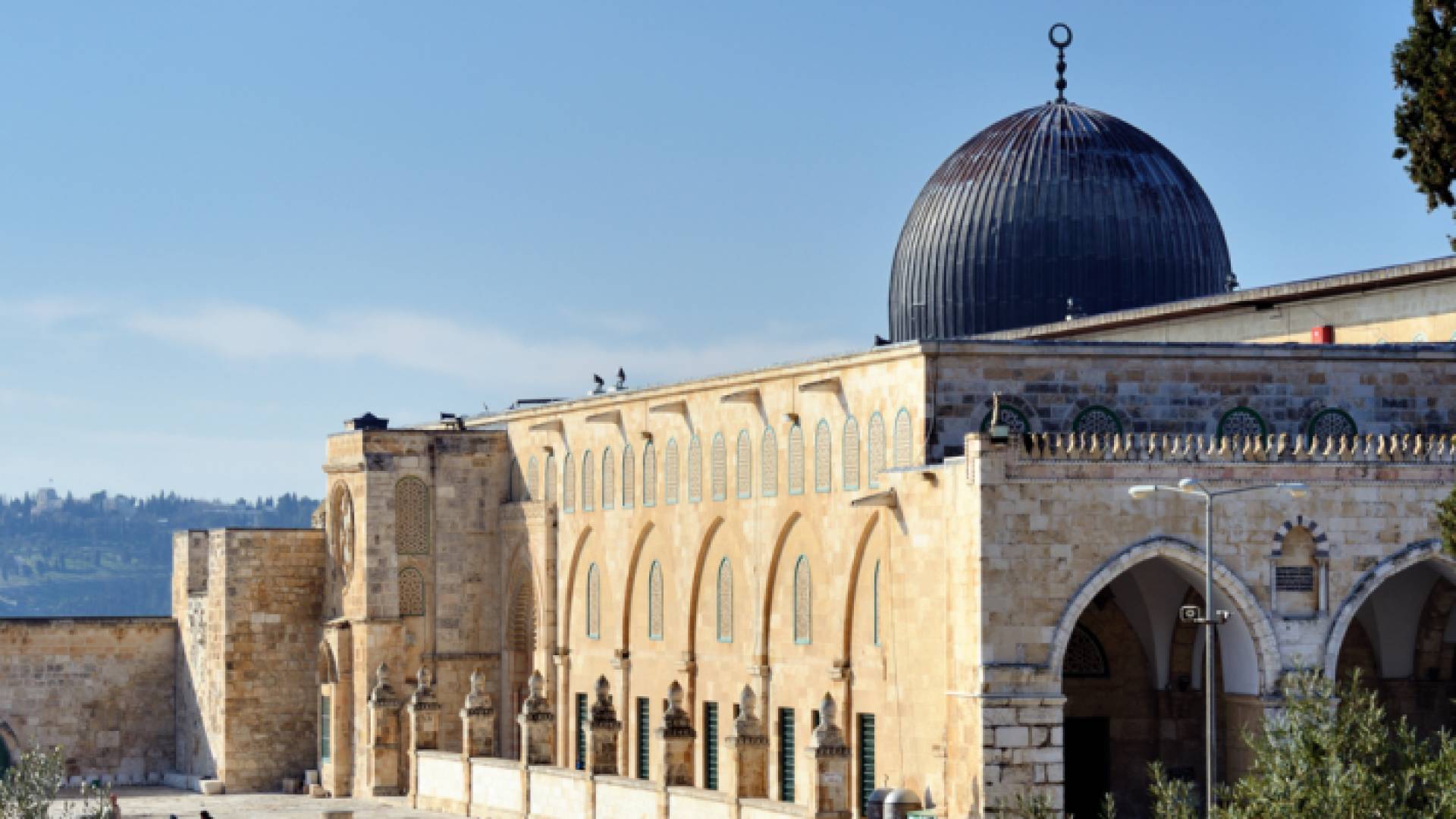 جانب من المسجد الأقصى - الحرم القدسي الشريف