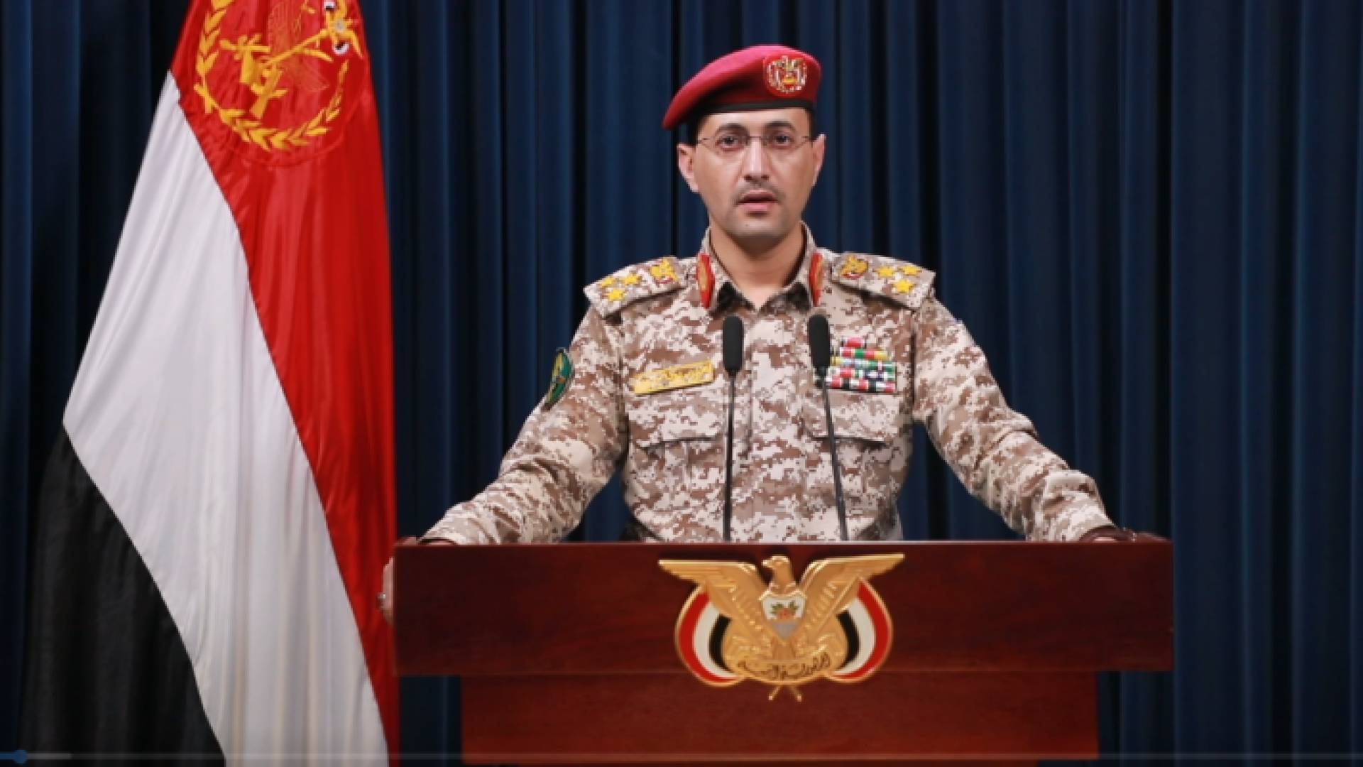 الناطق العسكري باسم جماعة الحوثي يحيى سريع