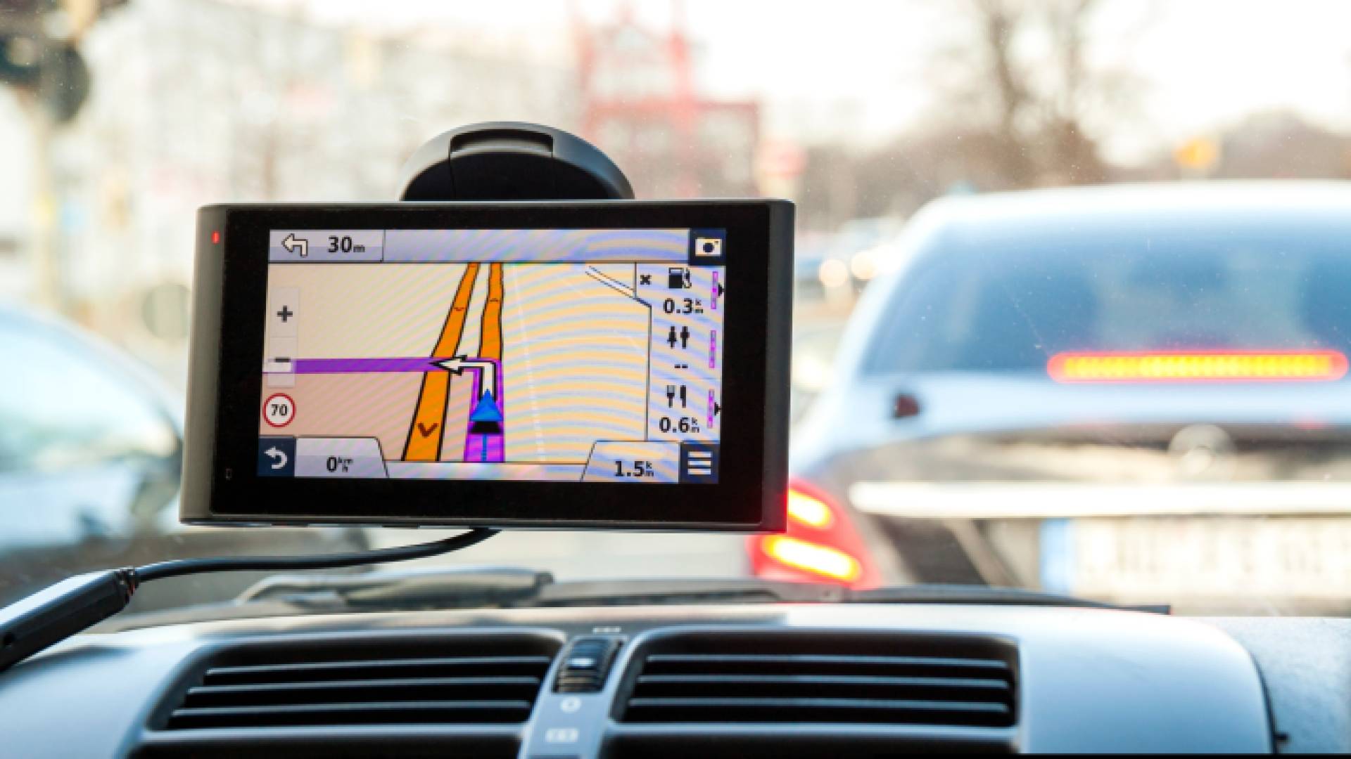 نظام "جي بي أس" في إحدى المركبات