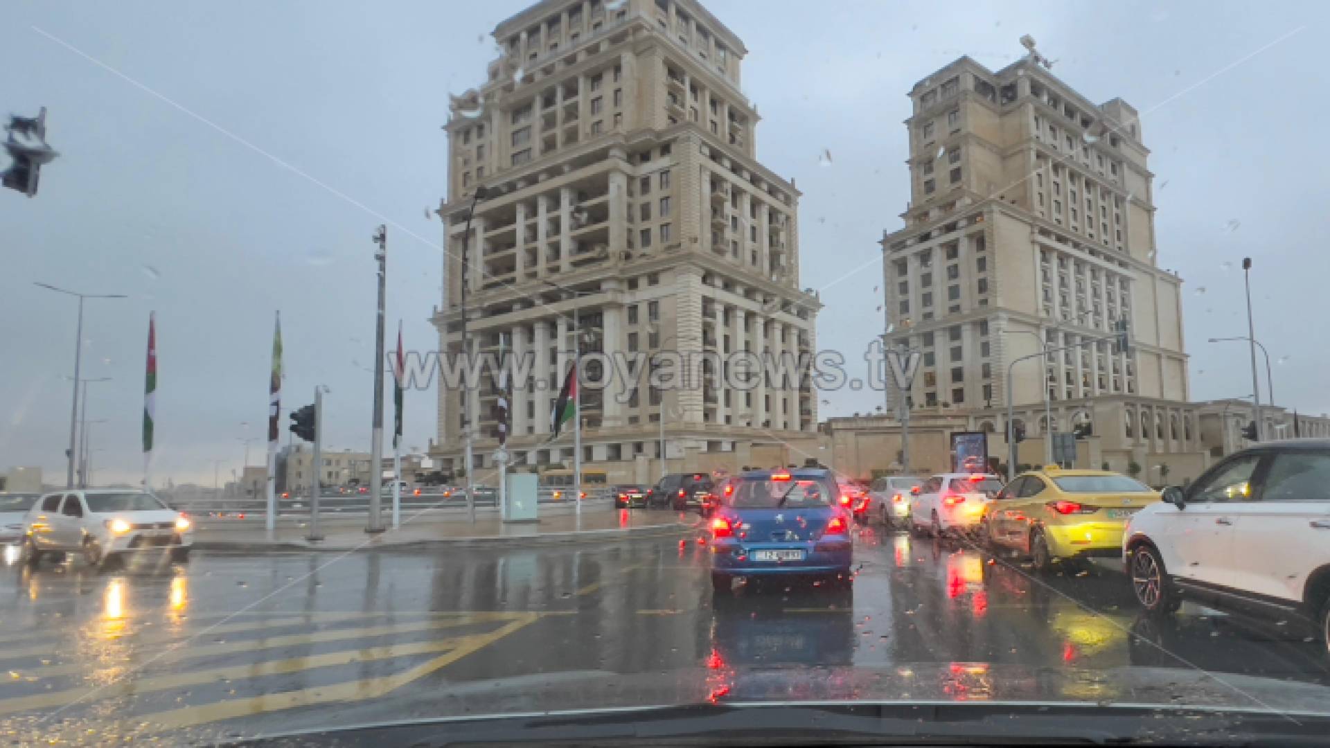 أجواء ماطرة في الأردن "أرشيفية"