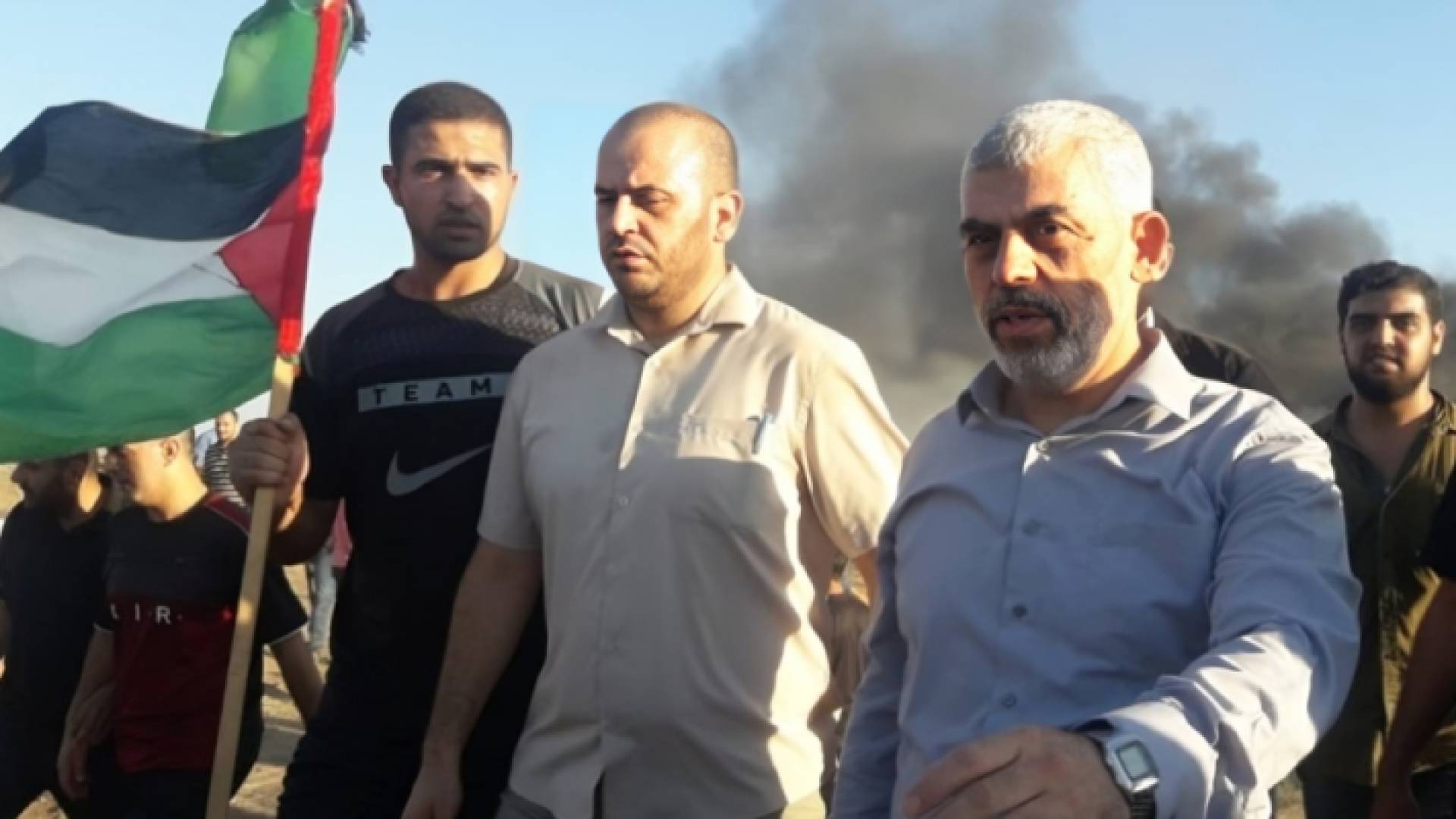 رئيس المكتب السياسي لحركة المقاومة الإسلامية (حماس) في غزة يحيى السنوار