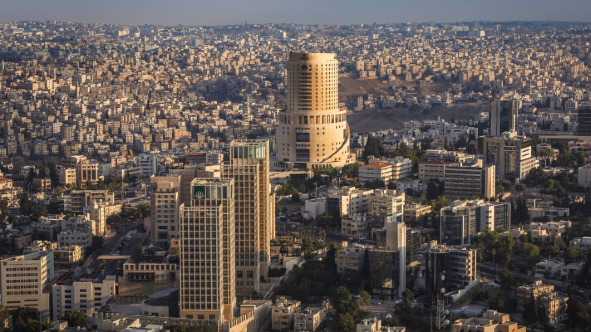 صورة عامة للعاصمة عمان