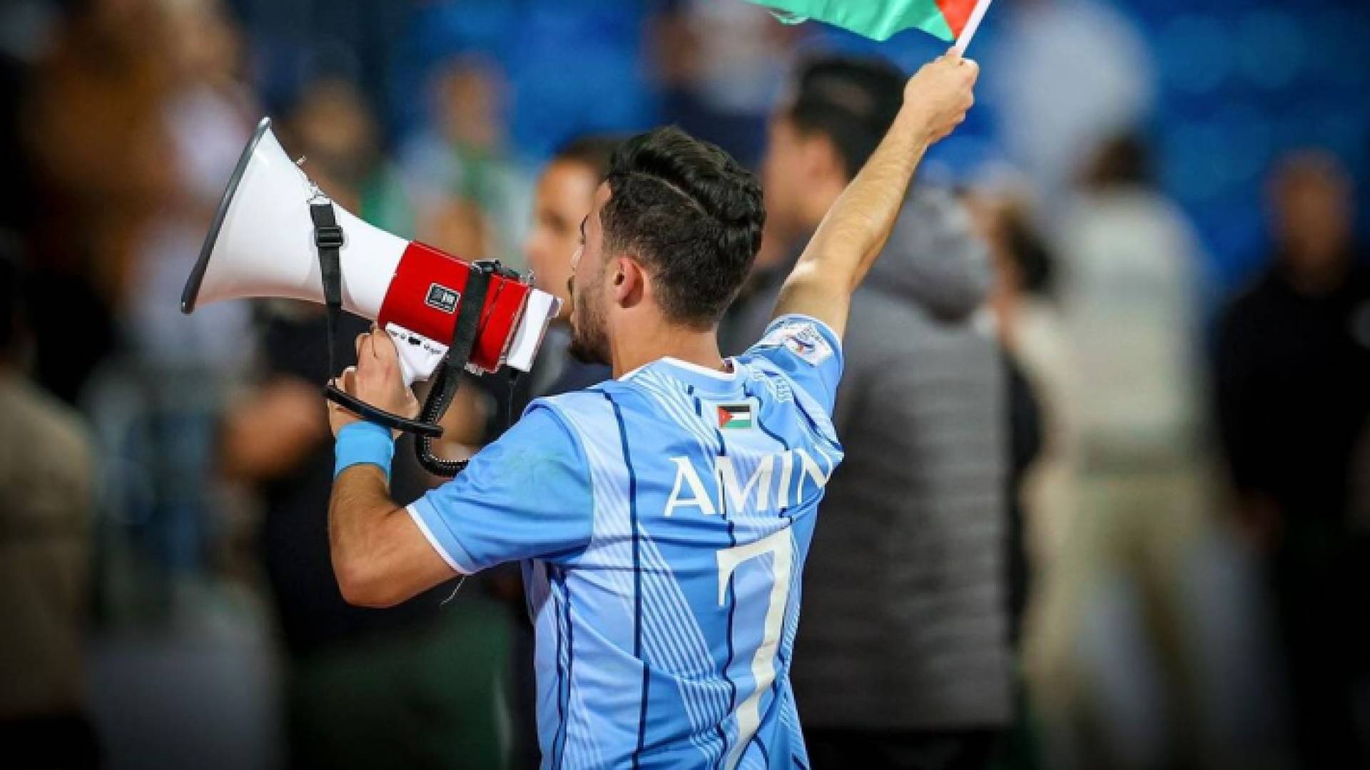 لاعب النادي الفيصلي أمين الشناينة