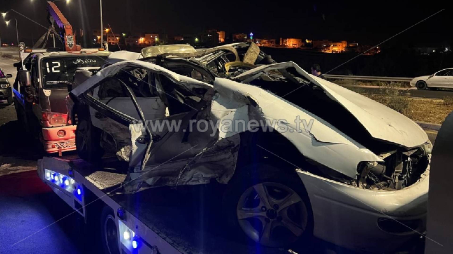 حادث سير في الكرك