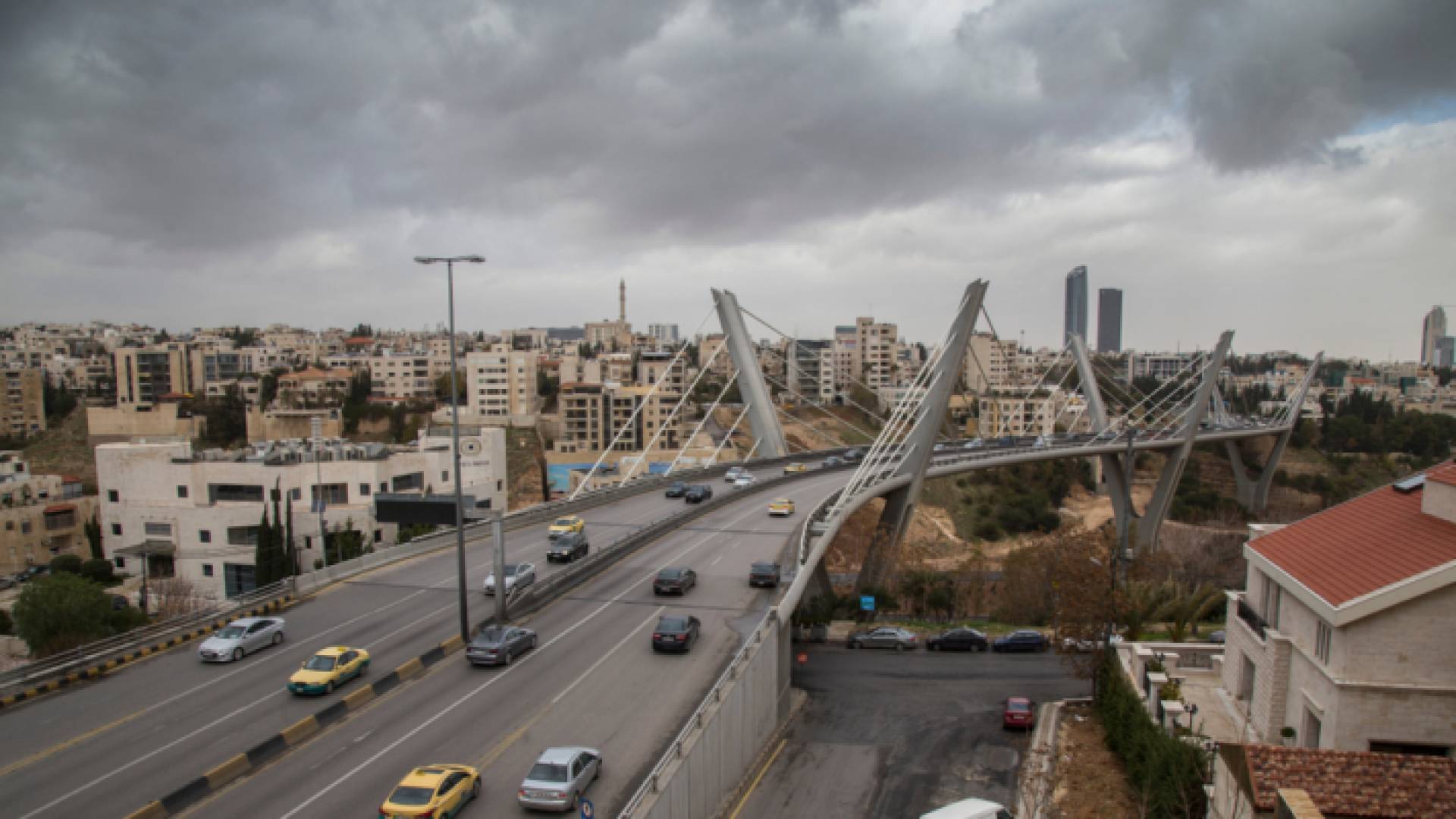 أحوال جوية غير مستقرة في العاصمة عمان