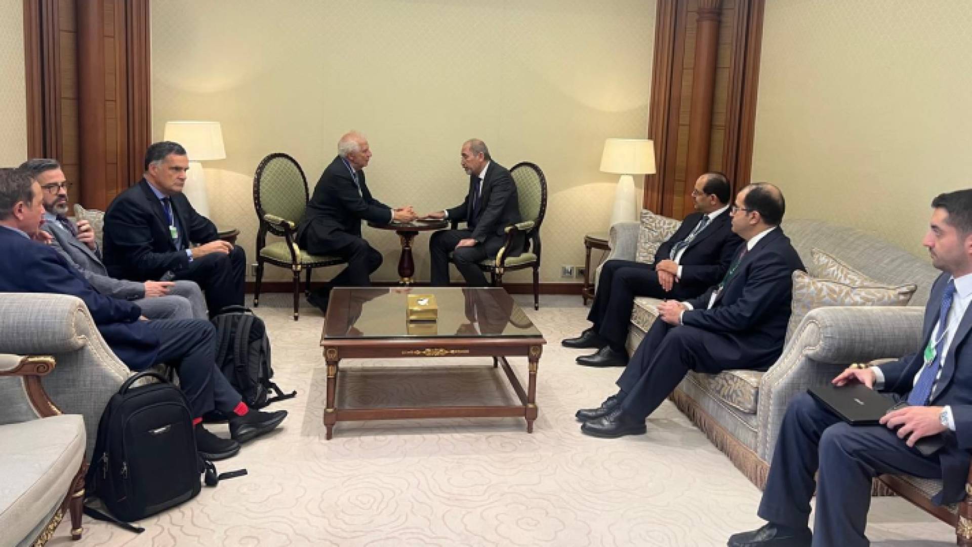 الصفدي وبوريل