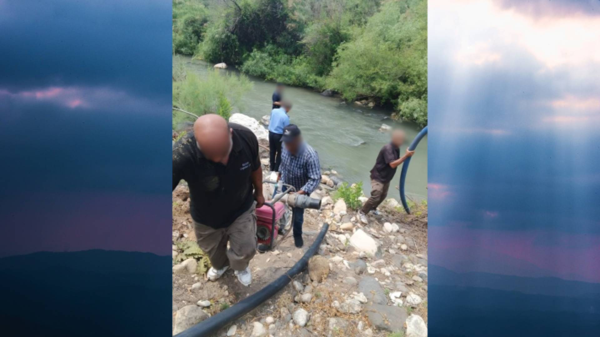 إزالة اعتداءات آبار المخيبة