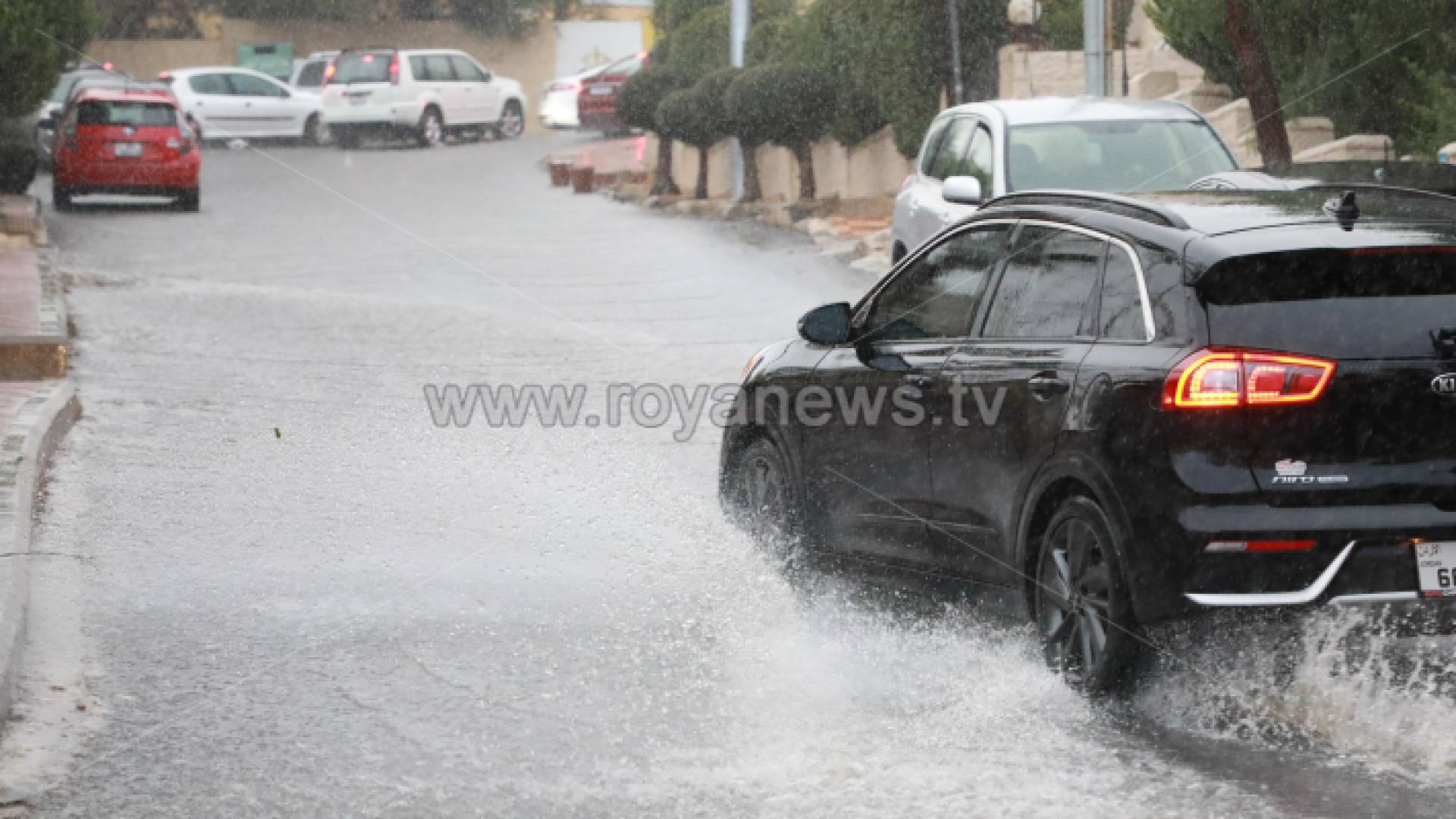أمطار غزيرة في العاصمة عمان "أرشيفية"