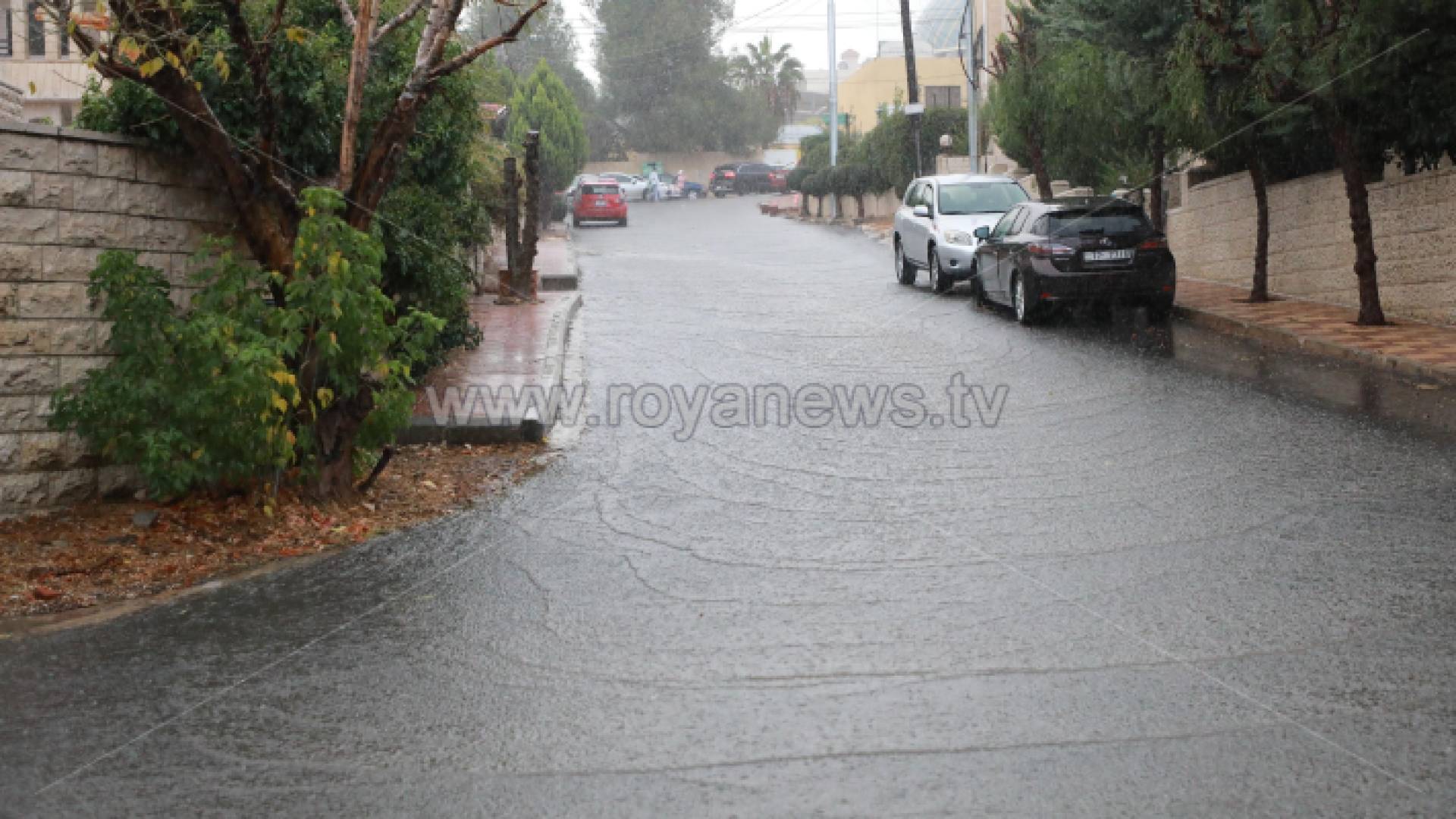 أجواء ماطرة في الأردن "أرشيفية"