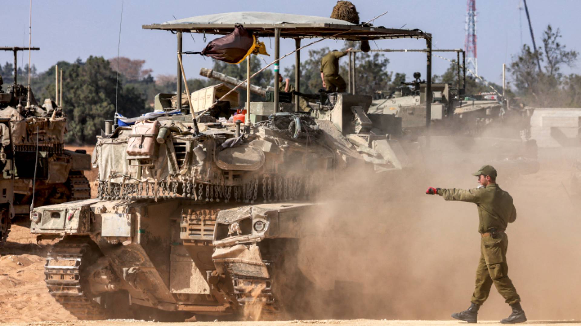 آليات عسكرية تابعة للاحتلال الإسرائيلي