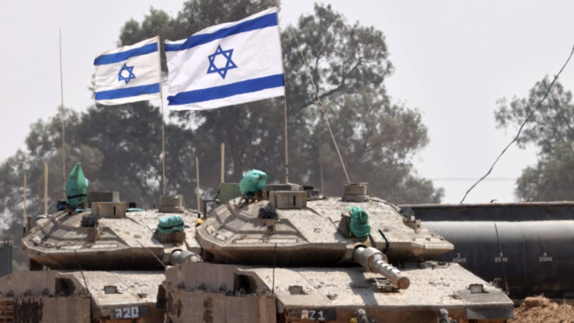 دبابات تابعة لجيش الاحتلال الإسرائيلي