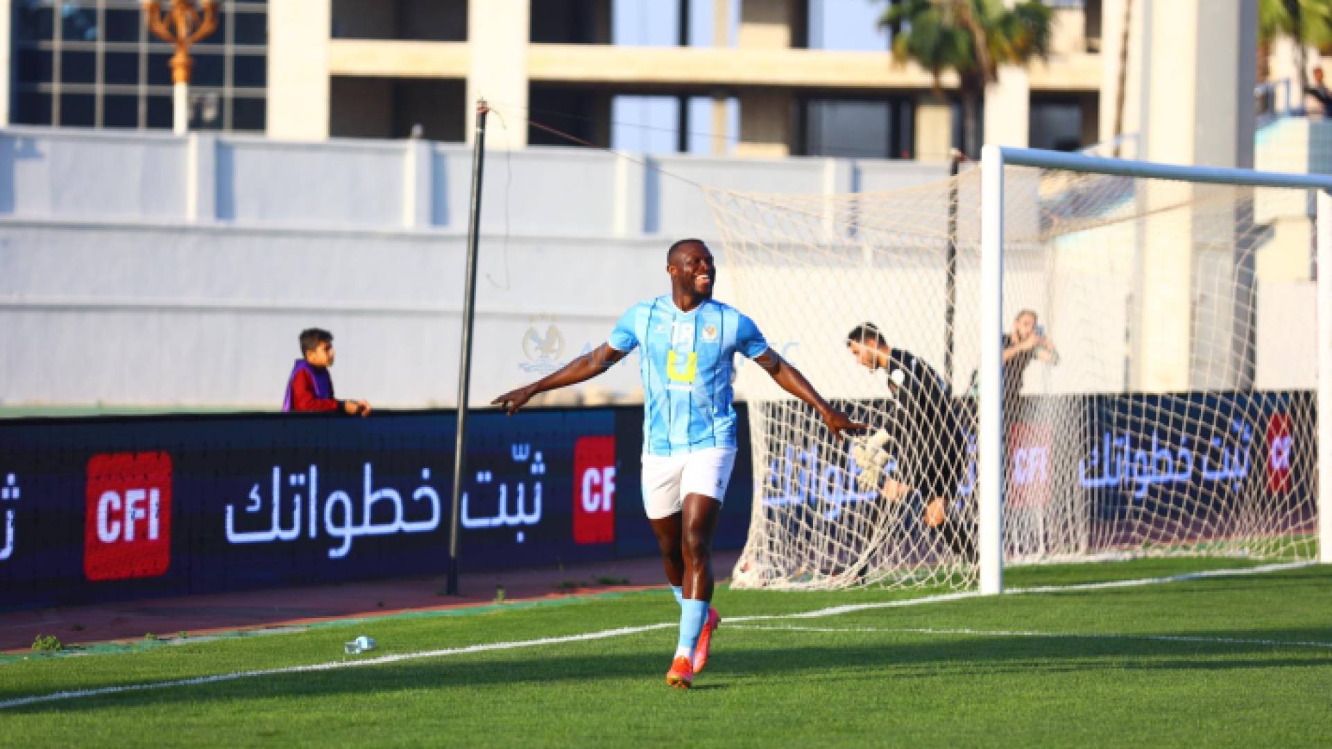 لاعب الفيصلي رونالد وانجا