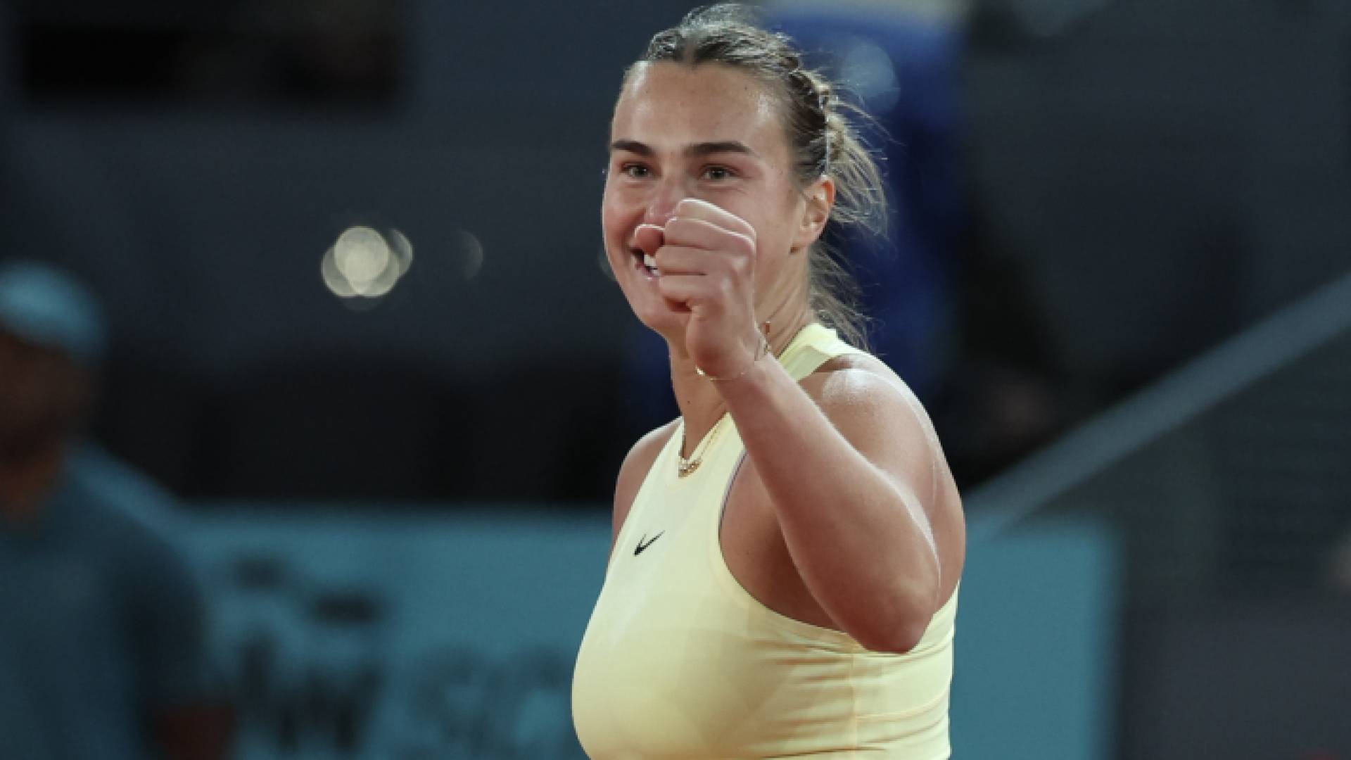 اللاعبة البيلاروسية سابالينكا