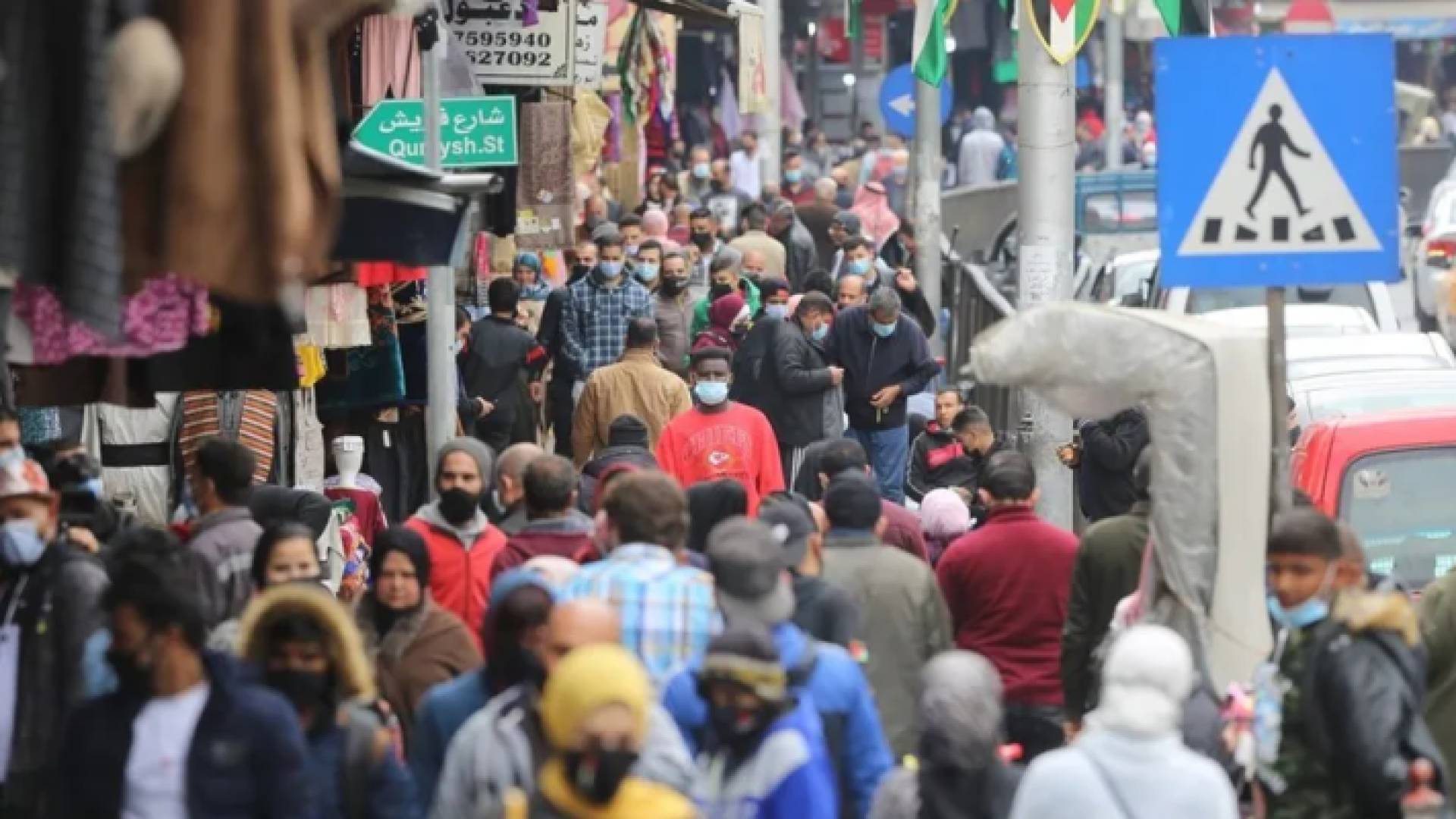 اكتظاظ في وسط البلد بالعاصمة عمان