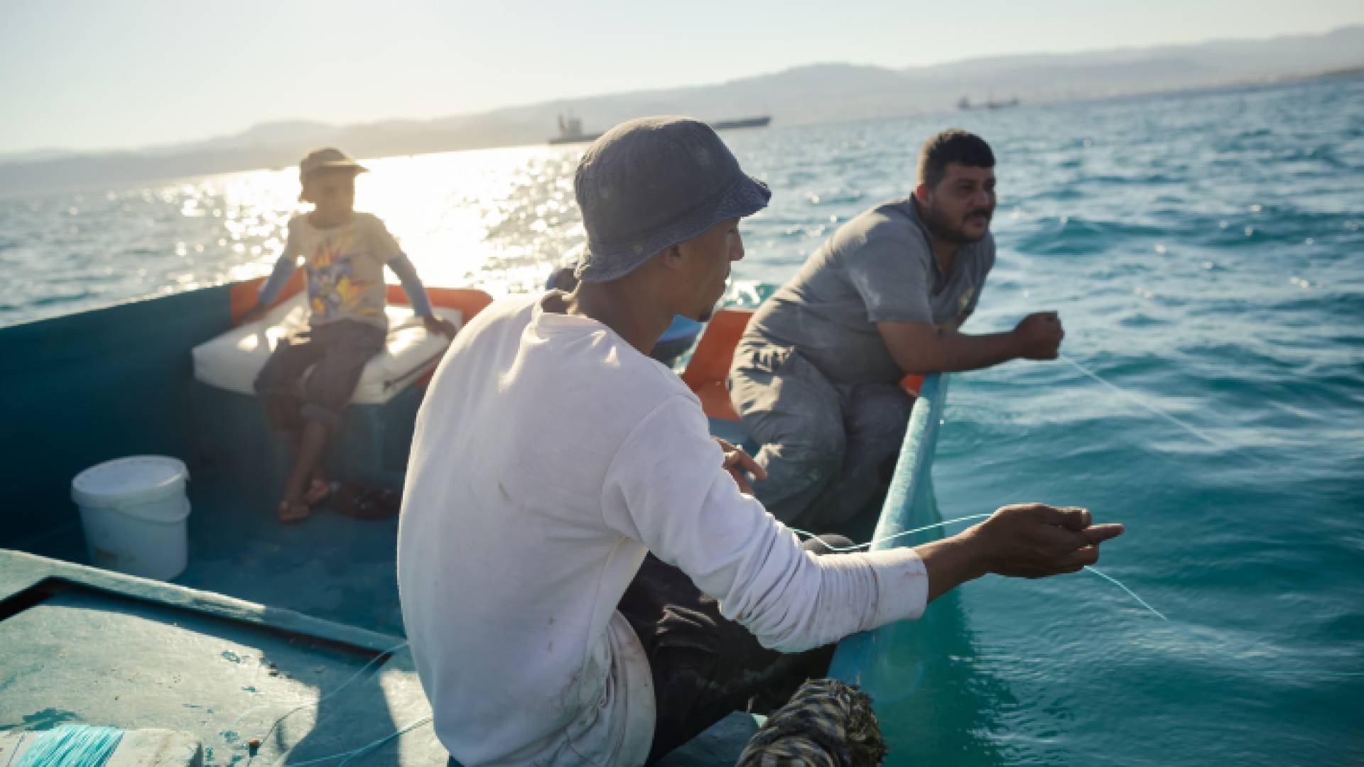 صيد السمك في العقبة