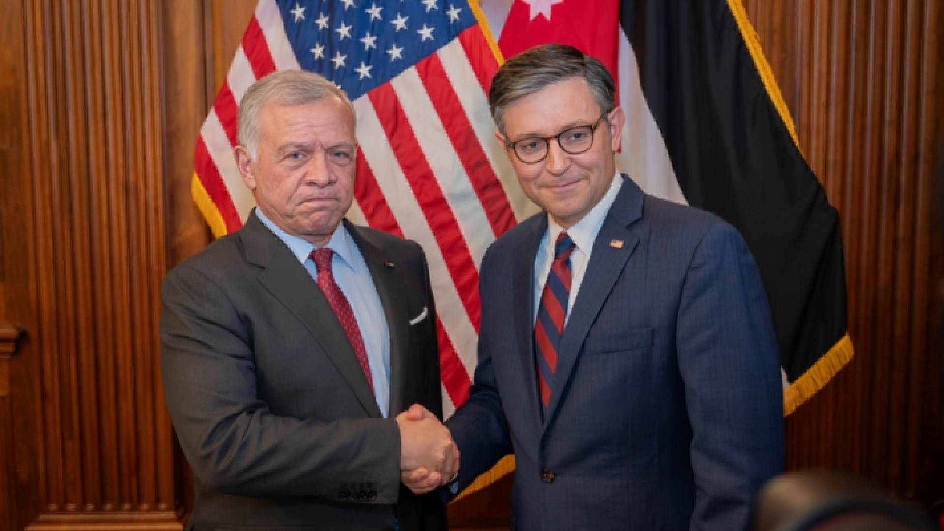 جلالة الملك عبدالله الثاني في الكونغرس الأمريكي بواشنطن