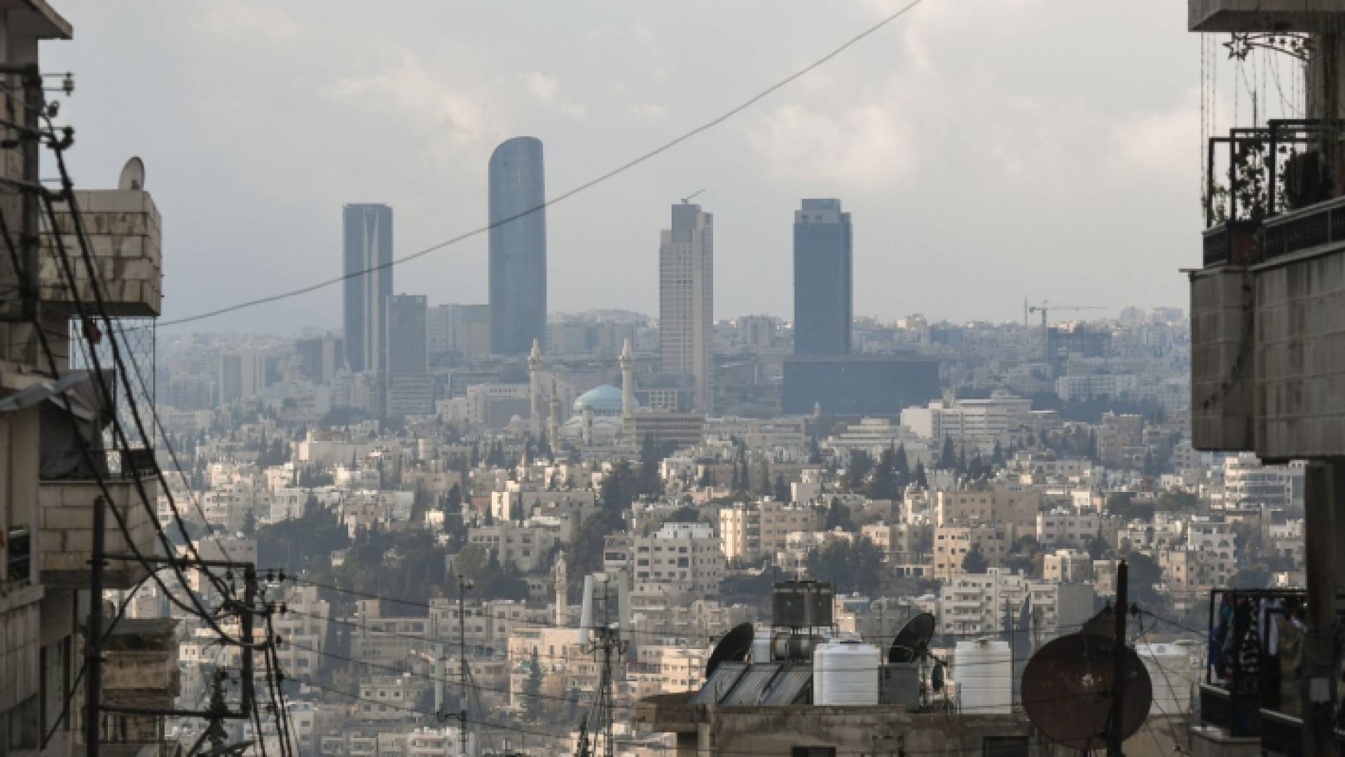 مشهد لجانب من العاصمة عمان - أرشيفية