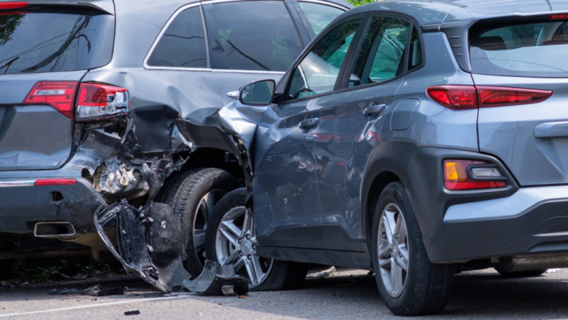 تصادم مركبتين