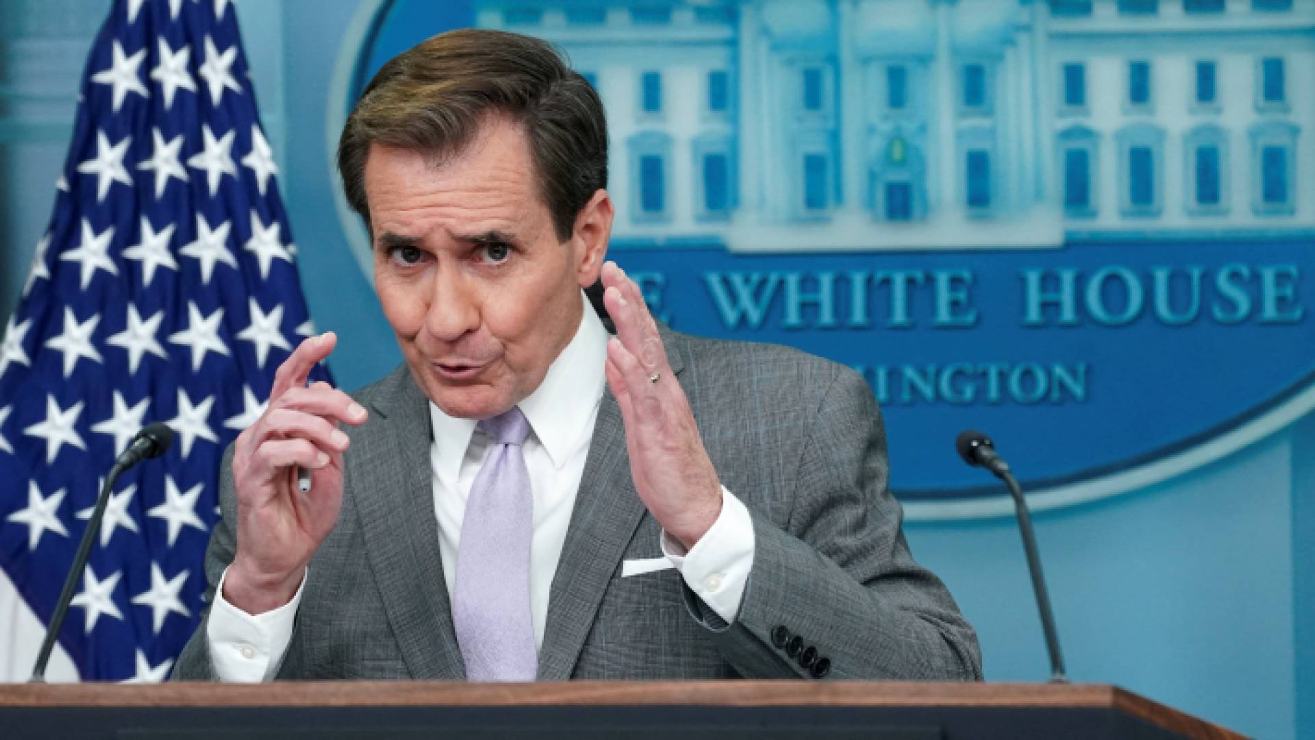 جون كيربي منسق الاتصالات الاستراتيجية بمجلس الأمن القومي الأمريكي