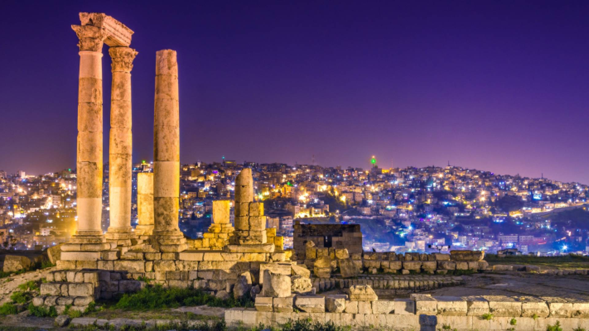 صورة عامة للعاصمة عمان