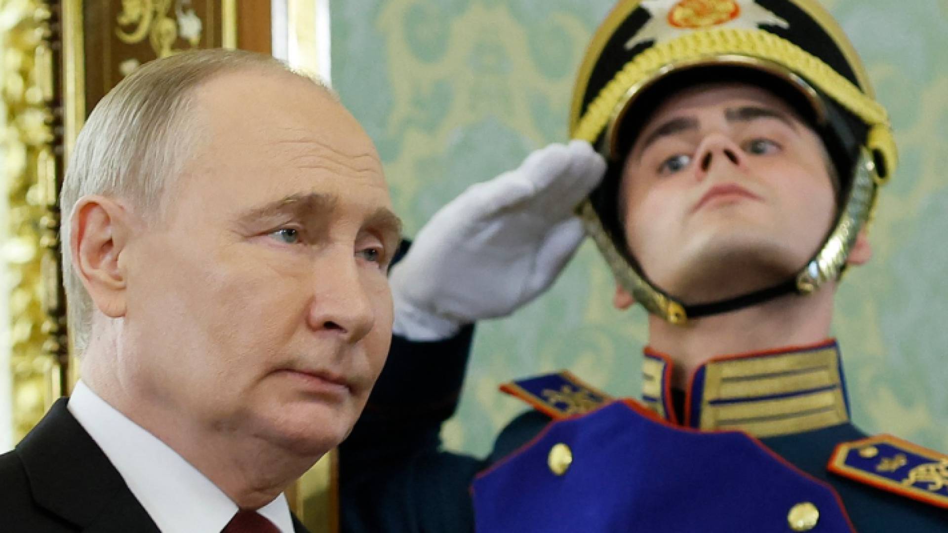 الرئيس الروسي فلاديمير بوتين خلال احتفالات يوم النصر في موسكو