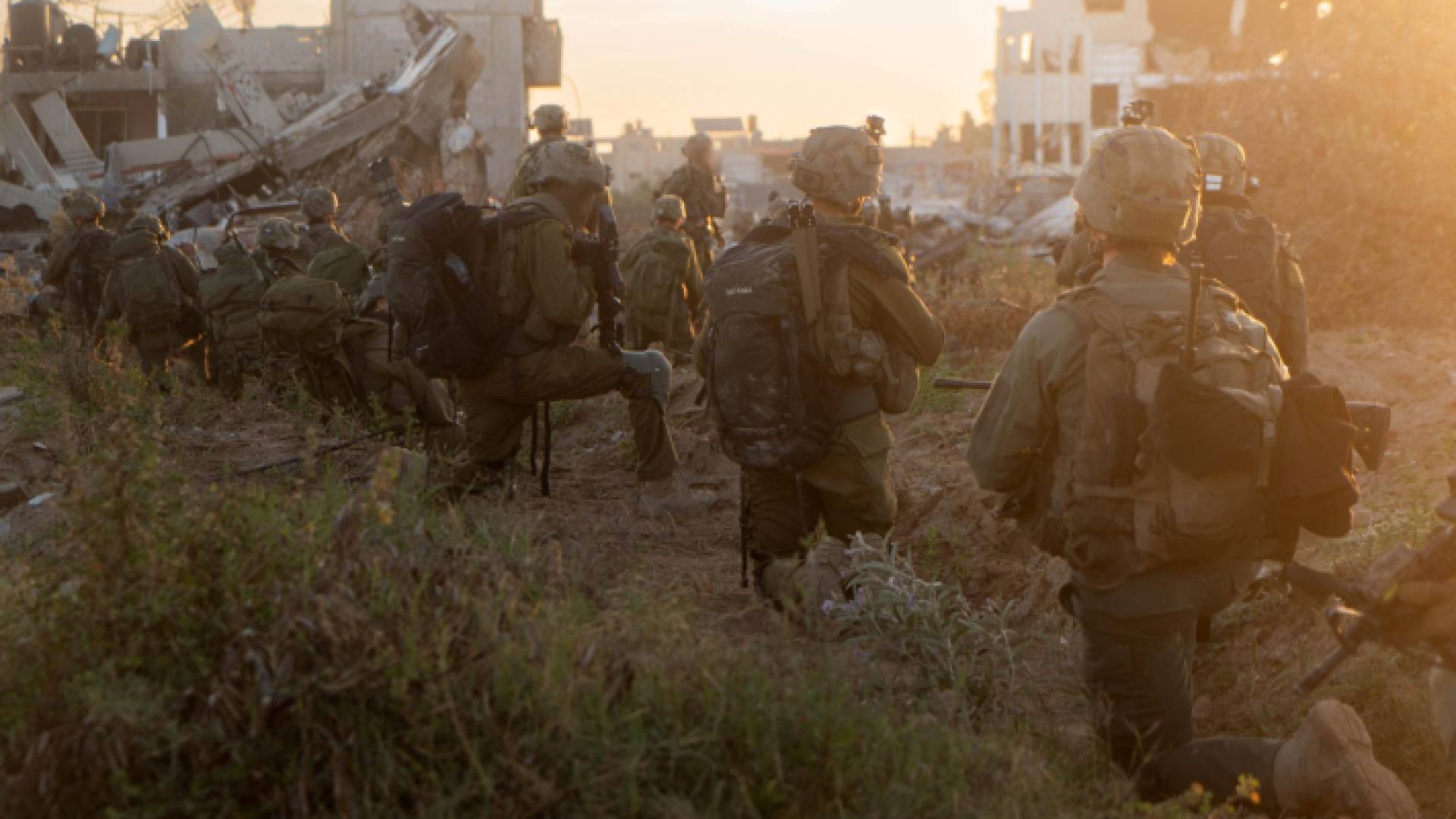 قوة من جيش الاحتلال في غزة