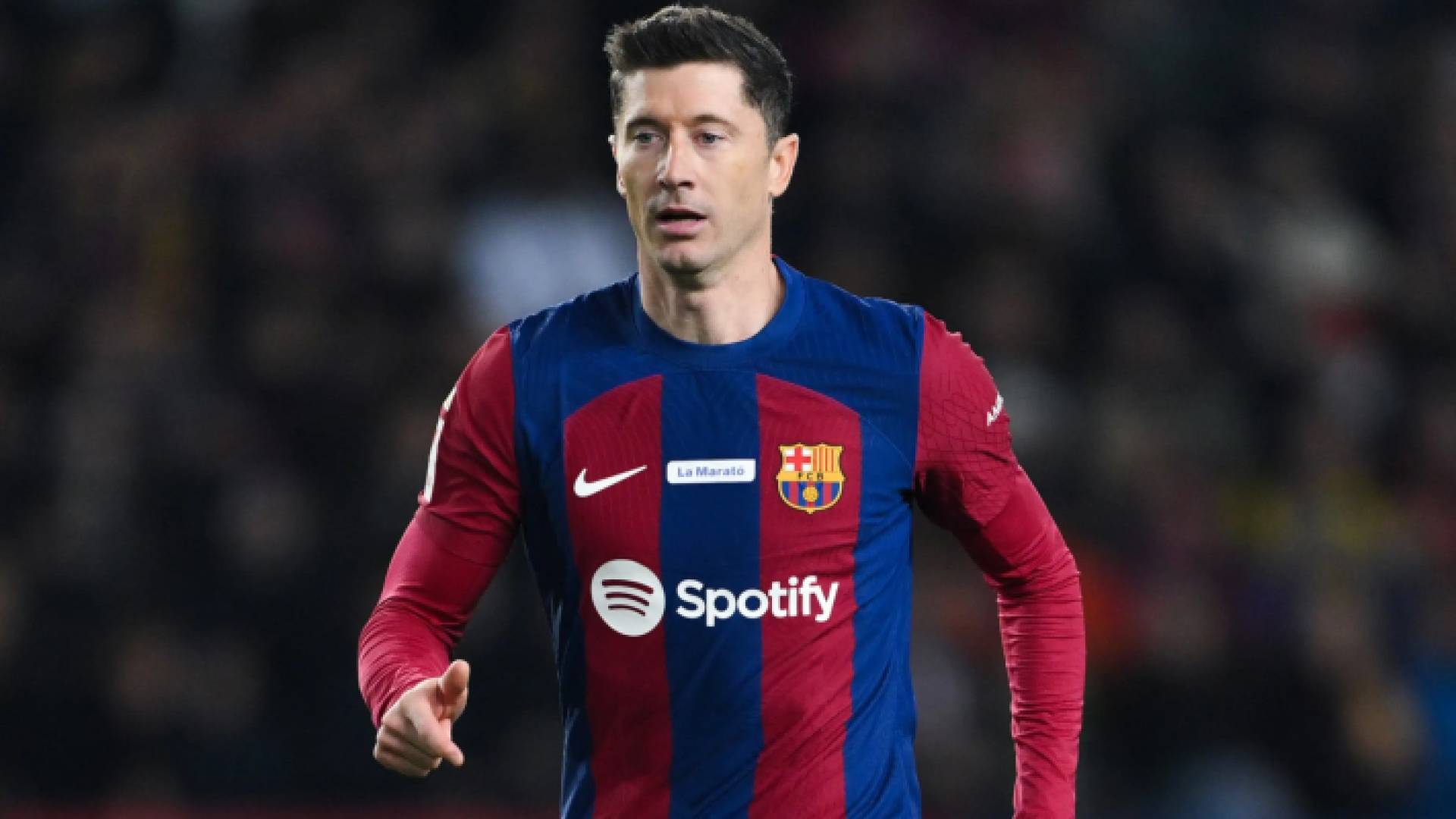 اللاعب البولندي روبرت ليفاندوفسكي