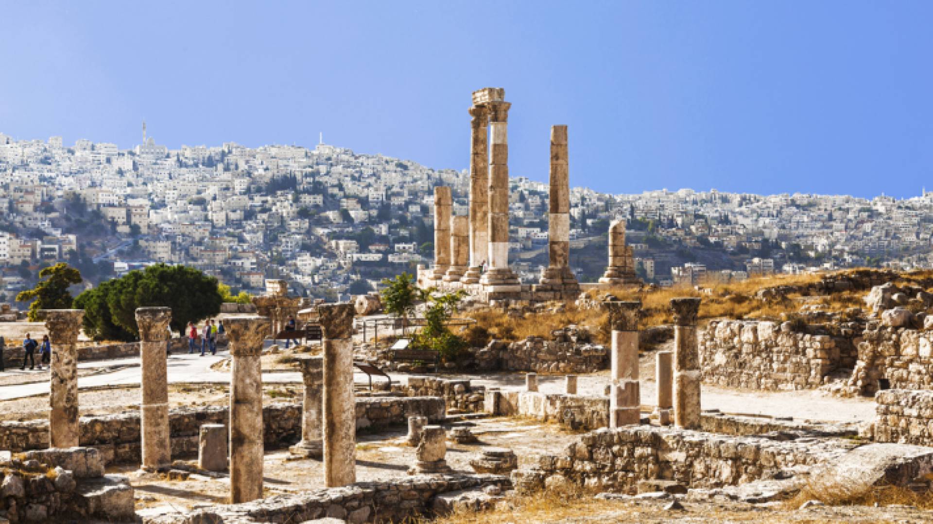 جبل القلعة في العاصمة عمان