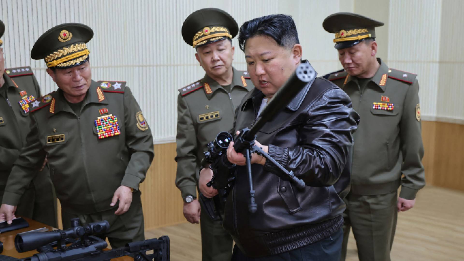 الزعيم الكوري الشمالي كيم جونغ أون