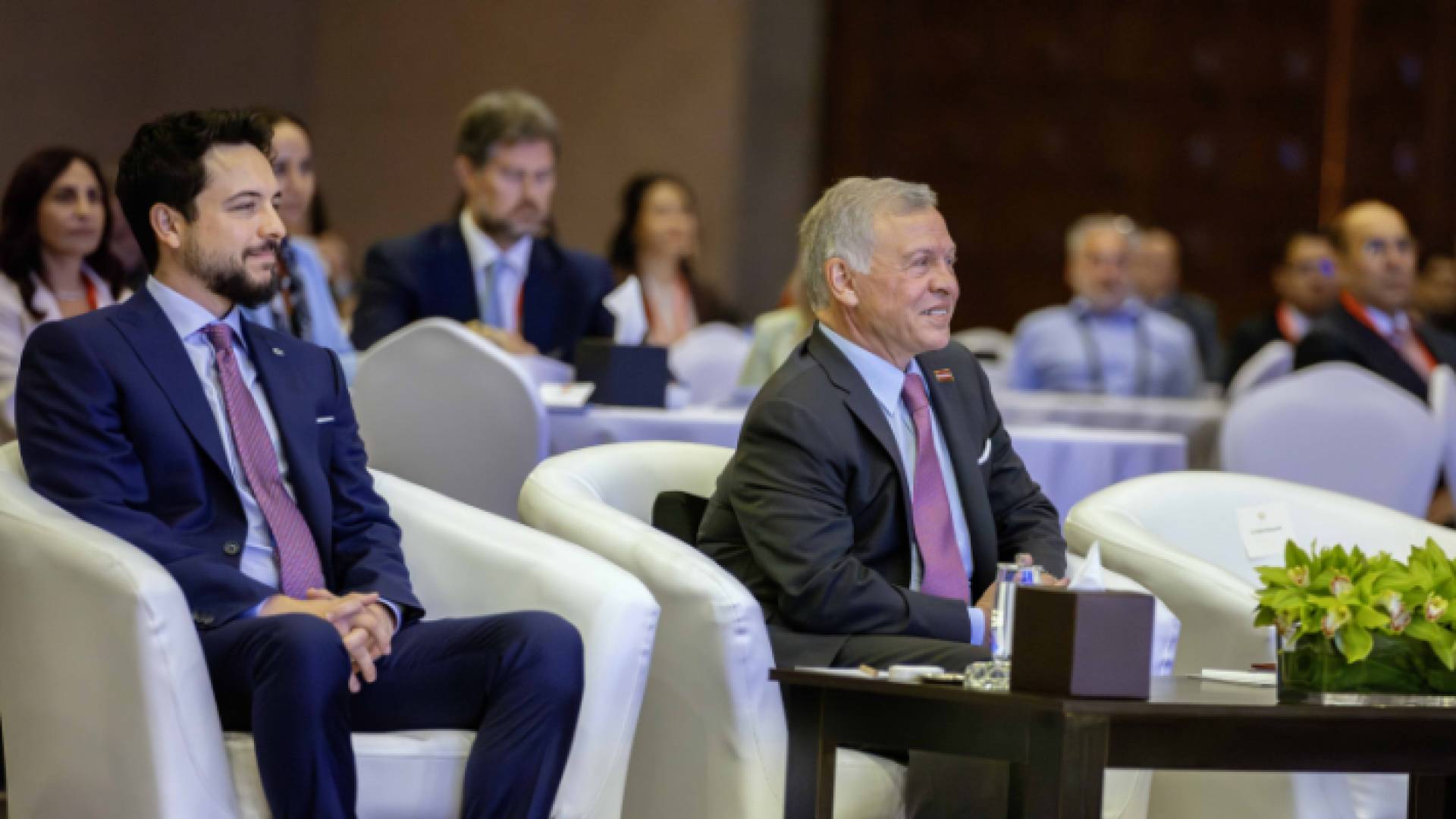 الملك وولي العهد