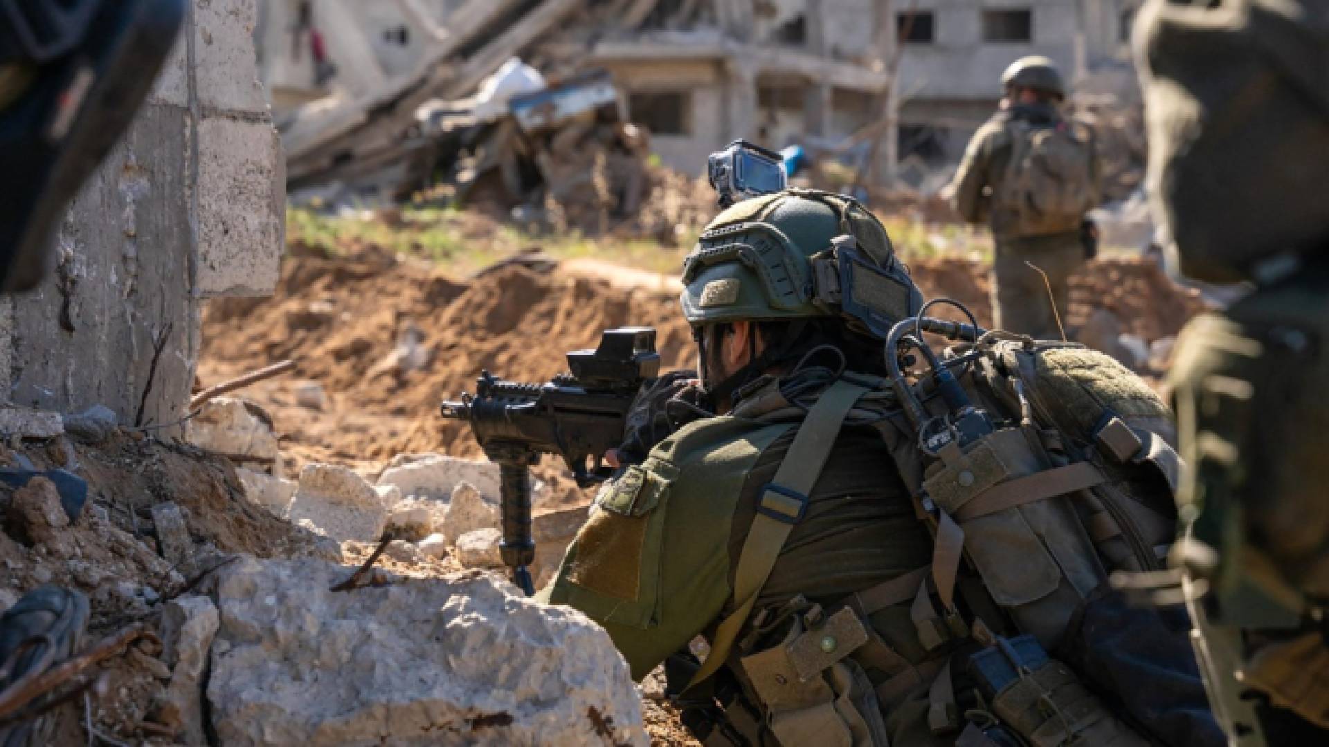 أحد جنود الاحتلال في قطاع غزة