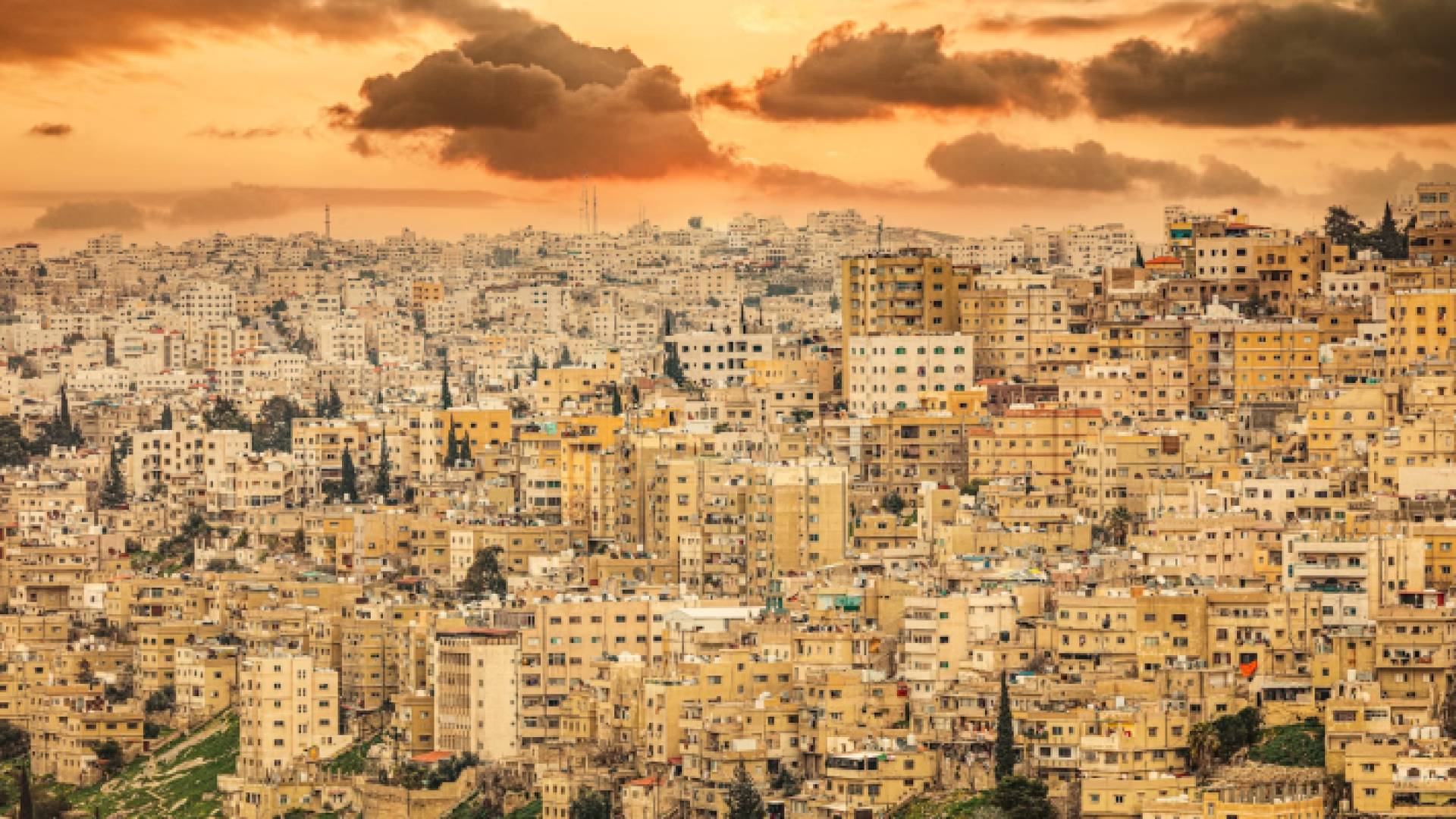 جانب من العاصمة عمان