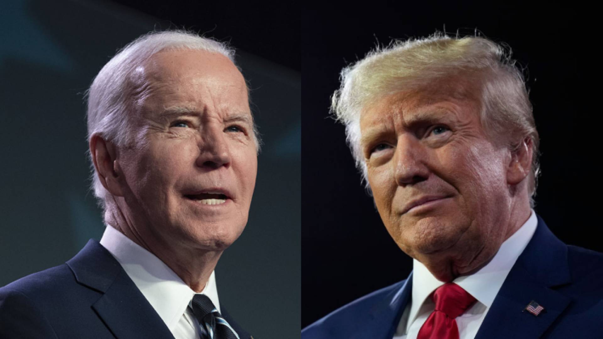 دونالد ترمب وجو بايدن