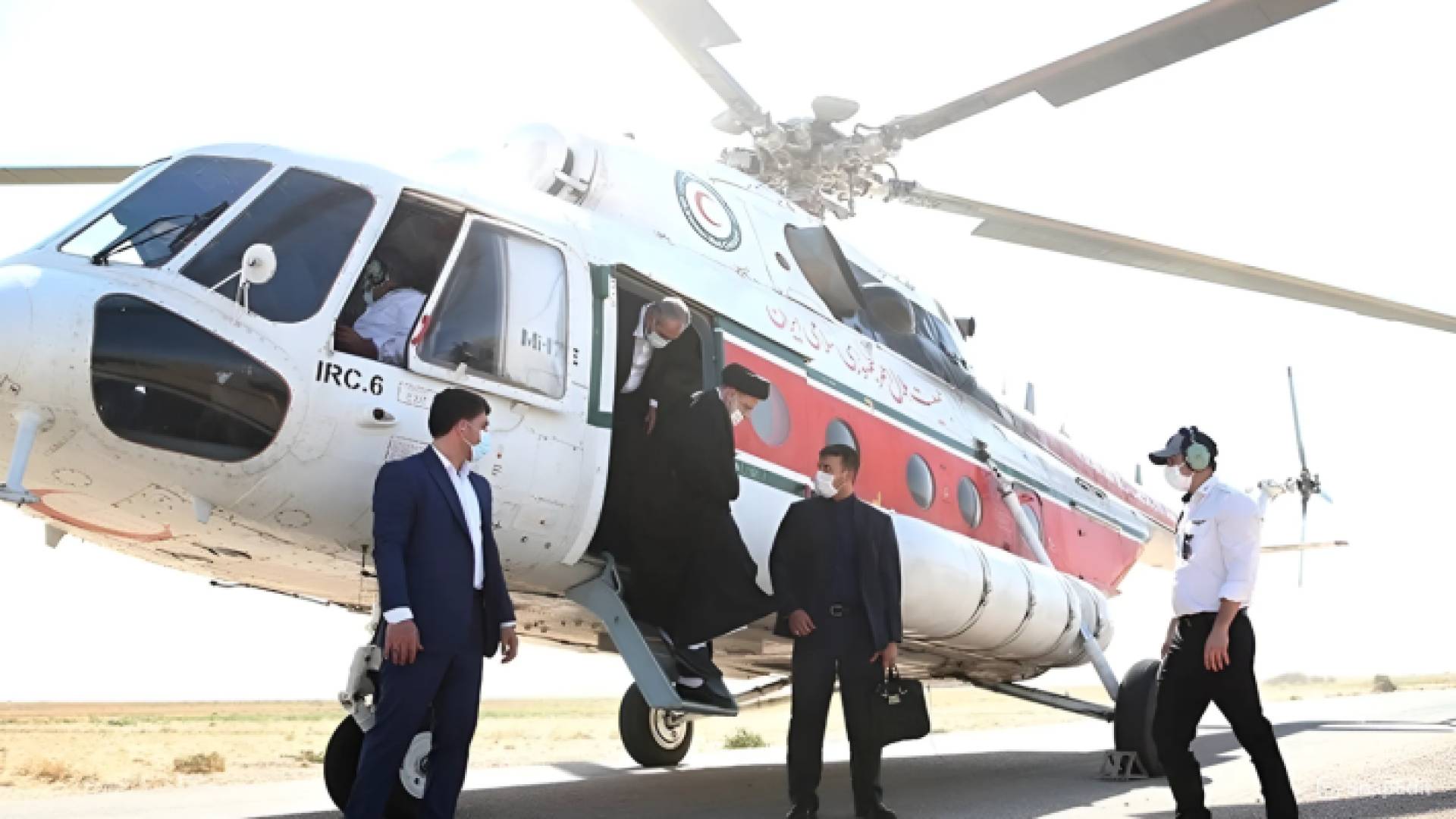 مروحية الرئيس الإيراني