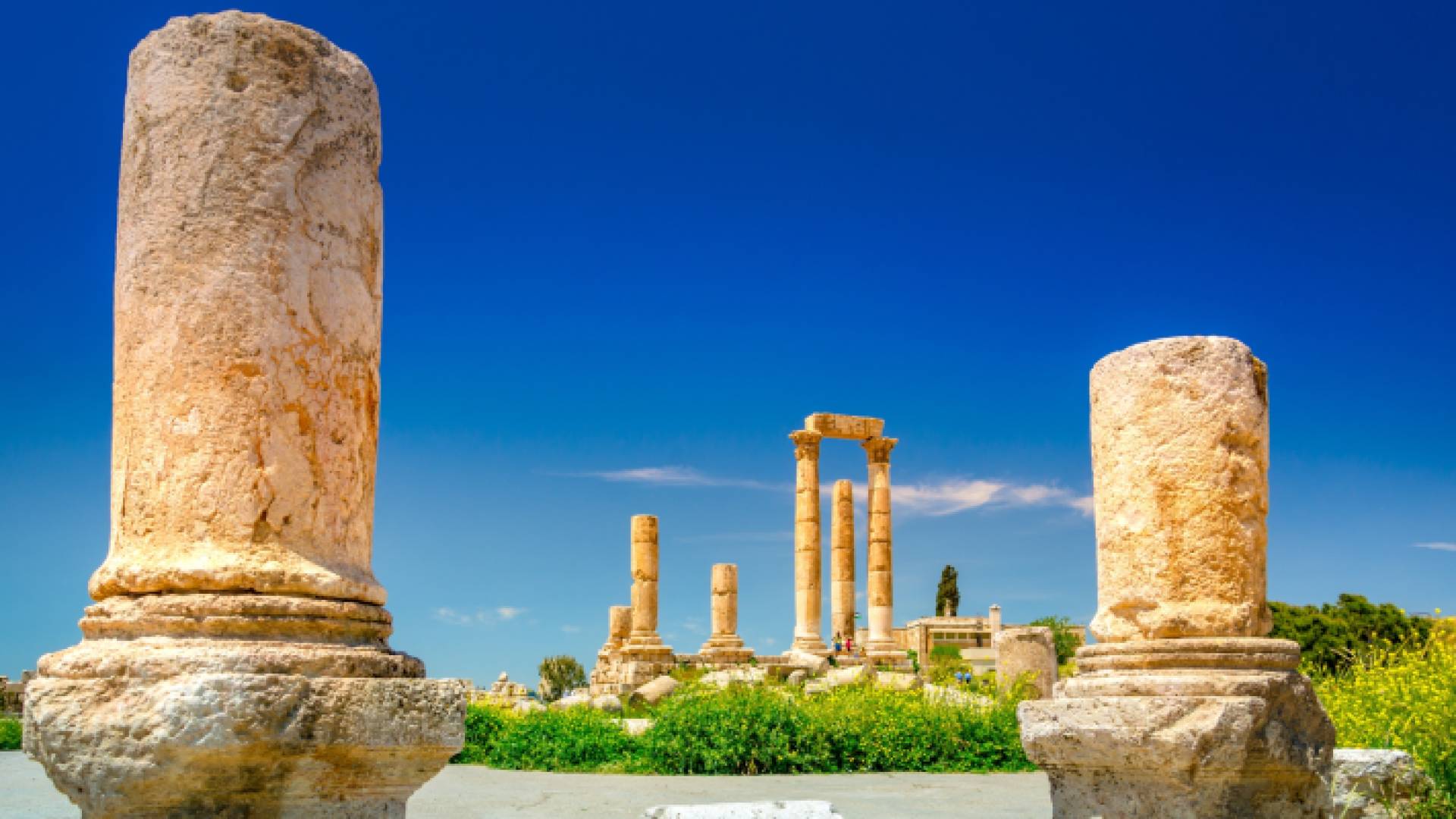 جبل القلعة في العاصمة عمان