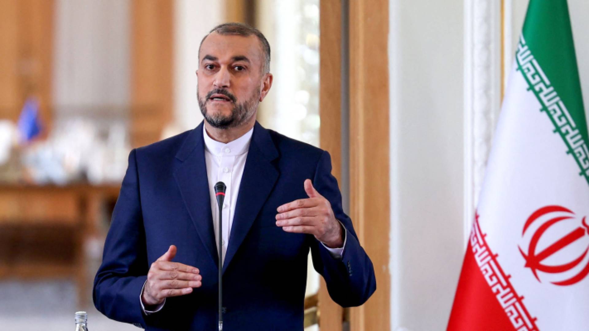 وزير الخارجية الإيراني حسين أمير عبد اللهيان