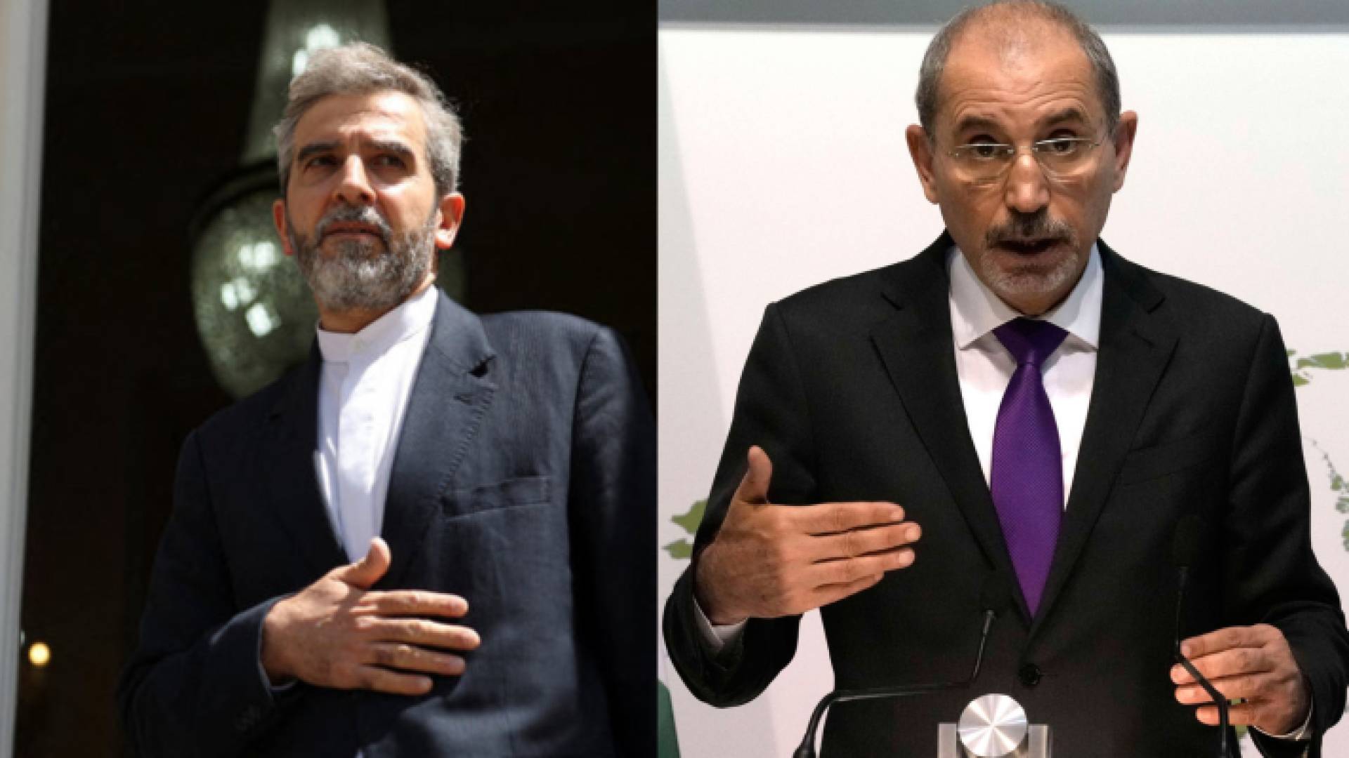 وزير الخارجية وشؤون المغتربين أيمن الصفدي والقائم بأعمال وزير الخارجية الإيراني كني