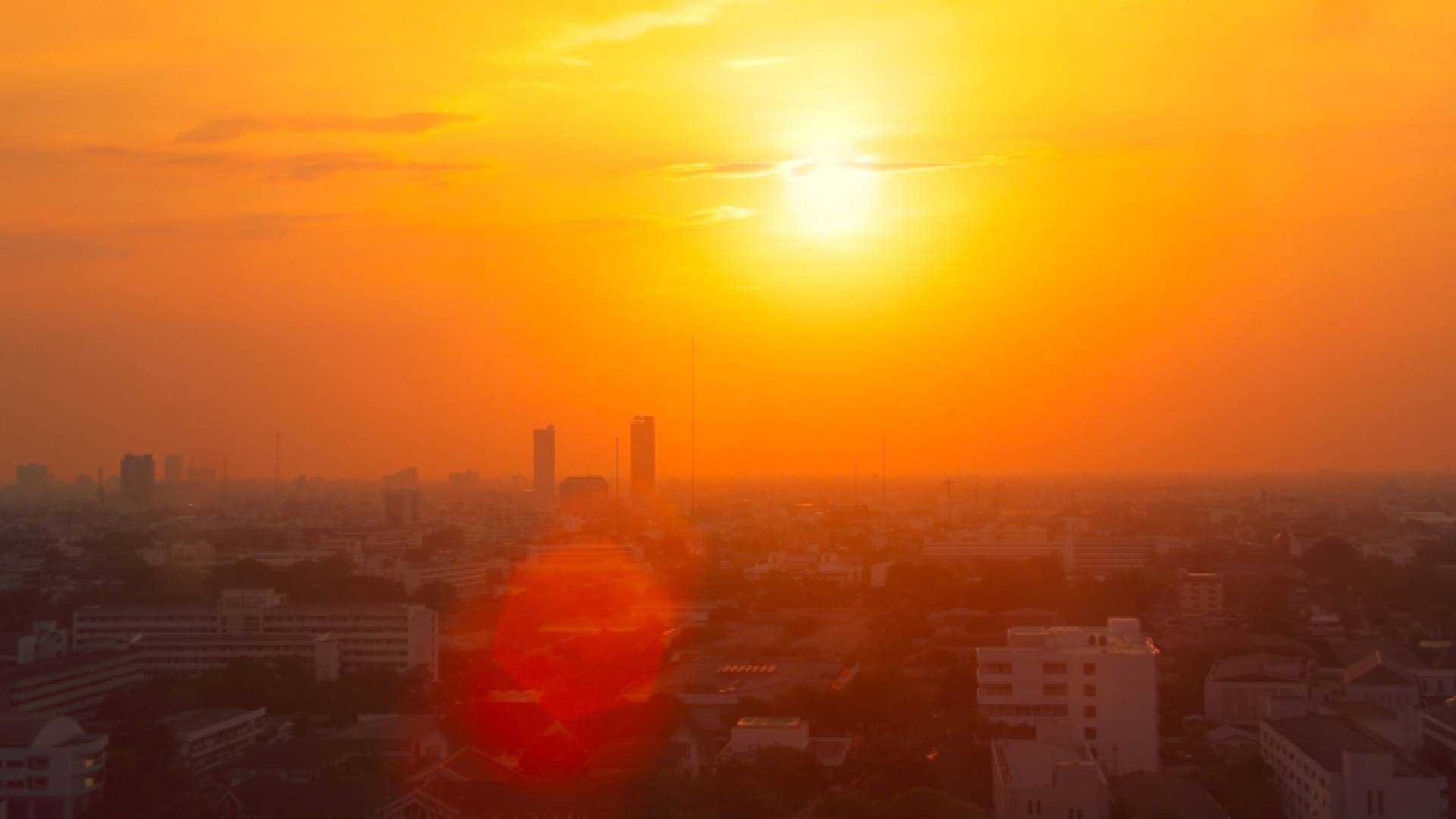 ارتفاع درجات الحرارة