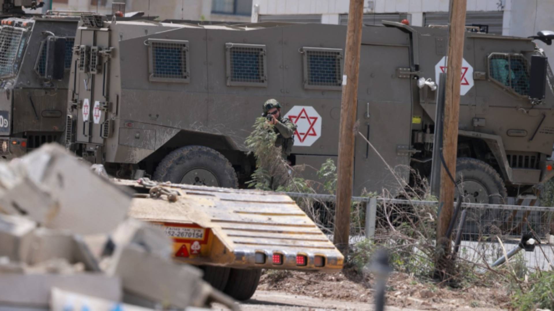 توغل قوات الاحتلال في مخيم جنين بالضفة الغربية