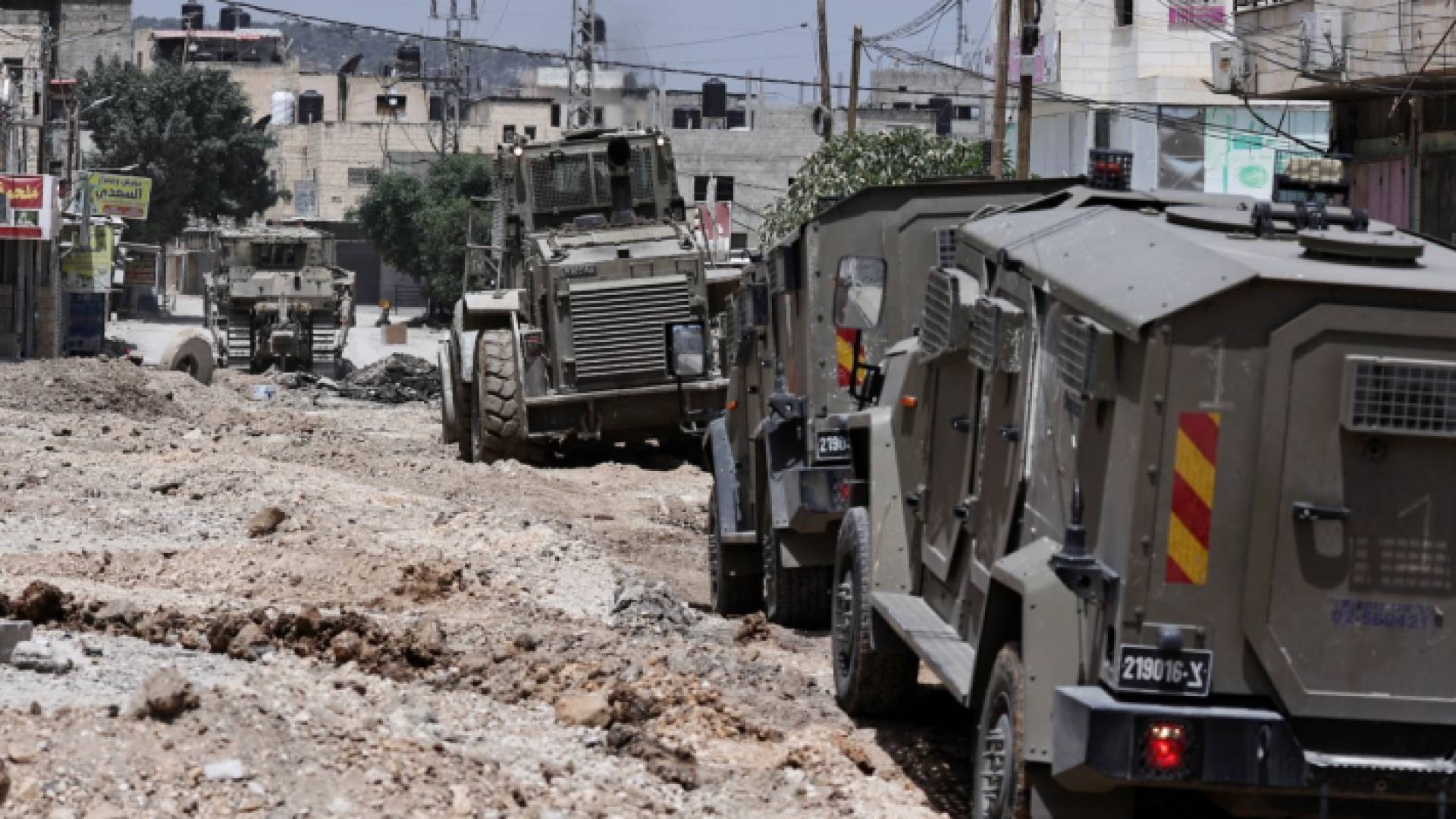 عدوان الاحتلال في جنين بالضفة الغربية