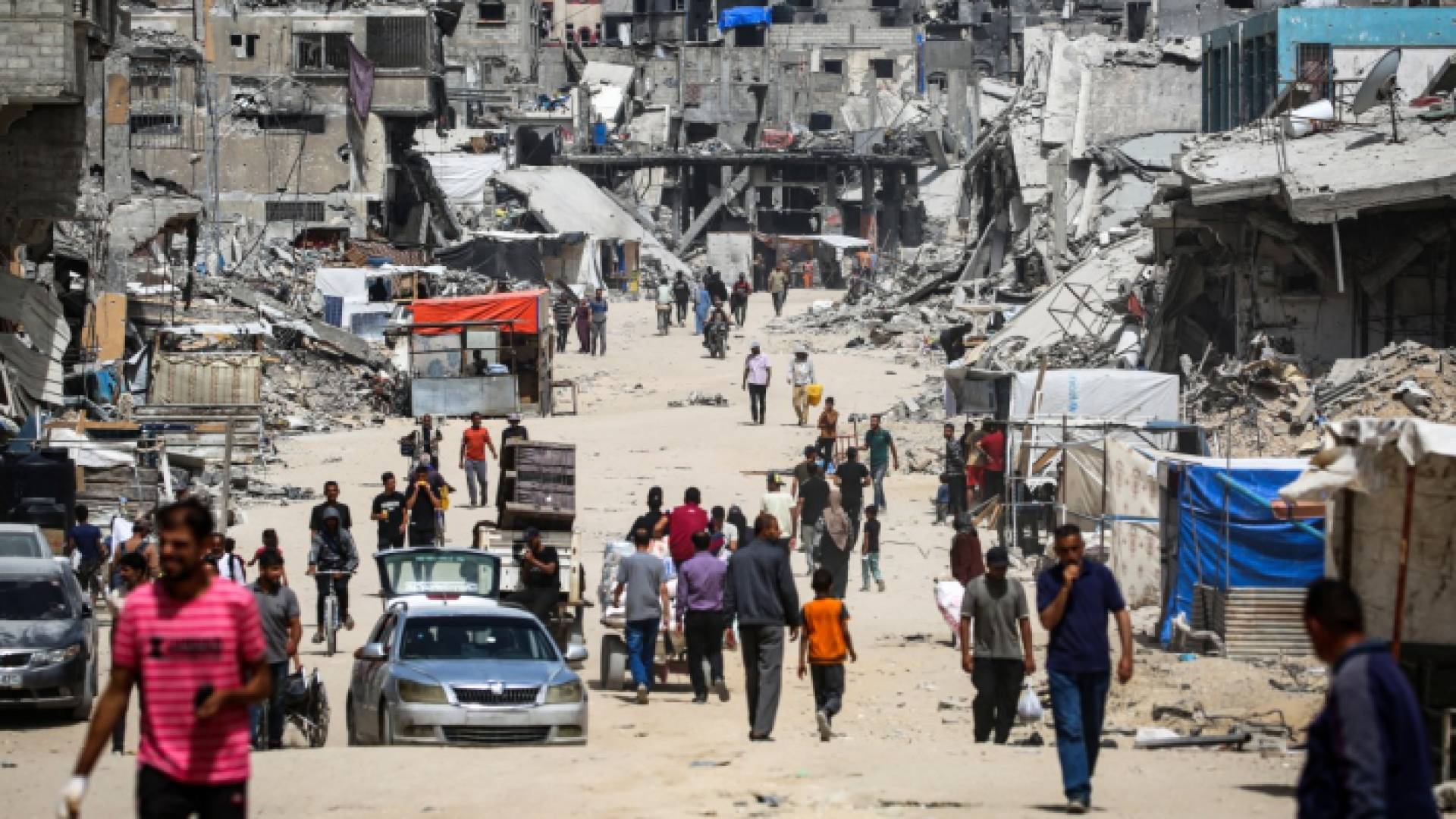 آثار الدمار في قطاع غزة