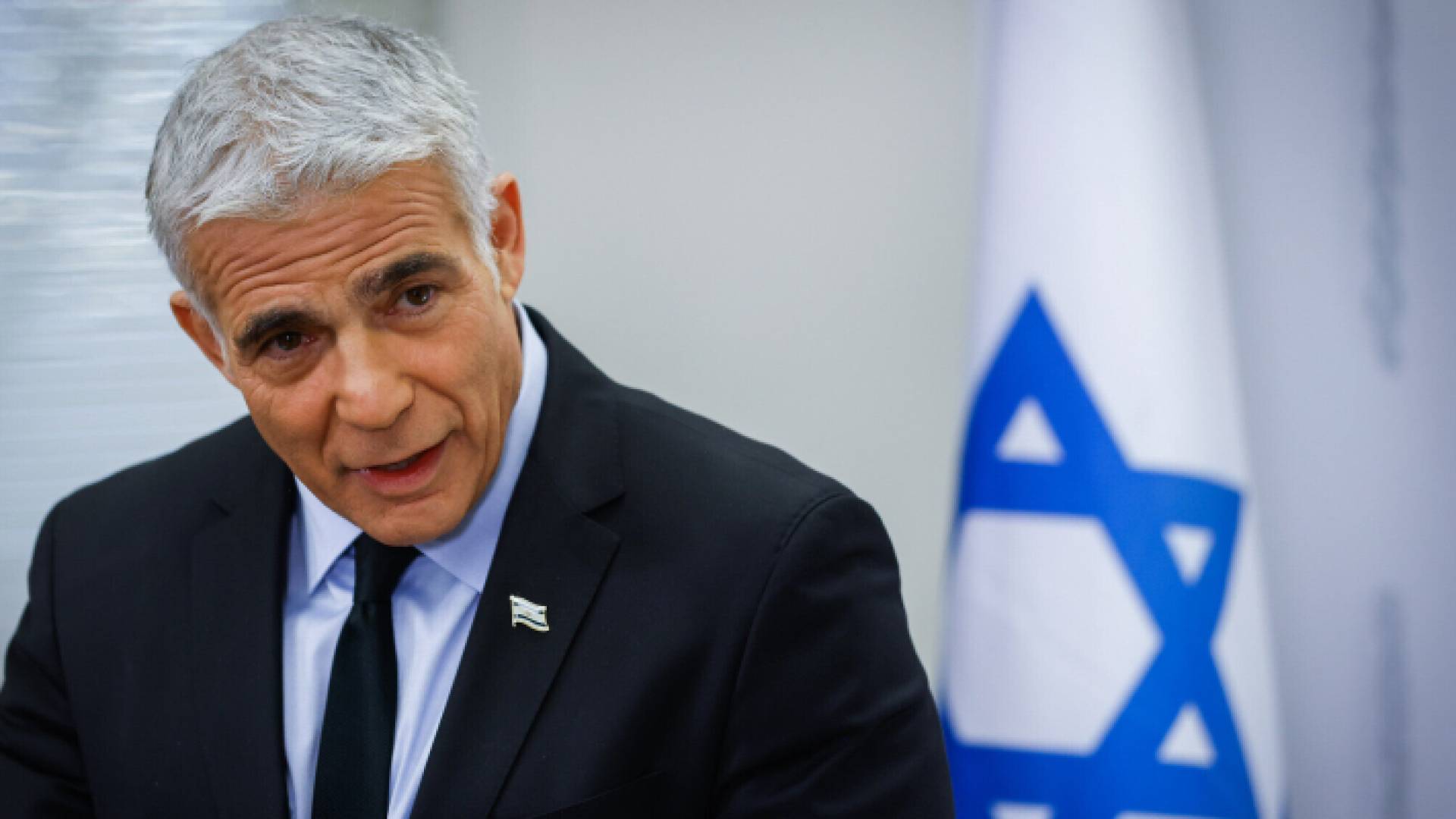 زعيم المعارضة في كيان الاحتلال يائير لابيد