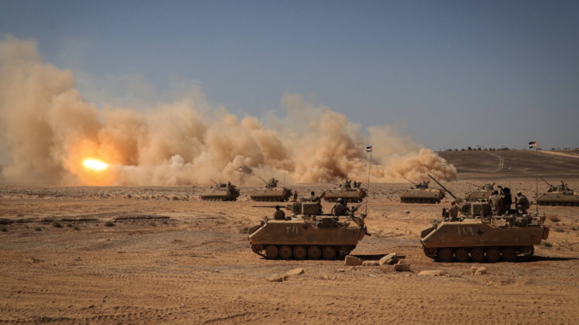 جانب من تمرين الأسد المتأهب