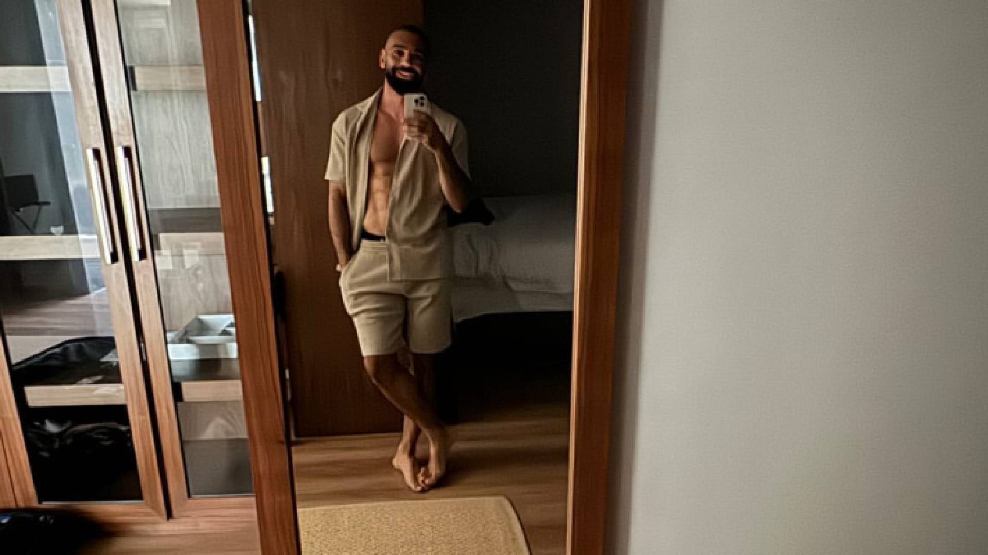 الصورة التي نشرها محمد صلاح