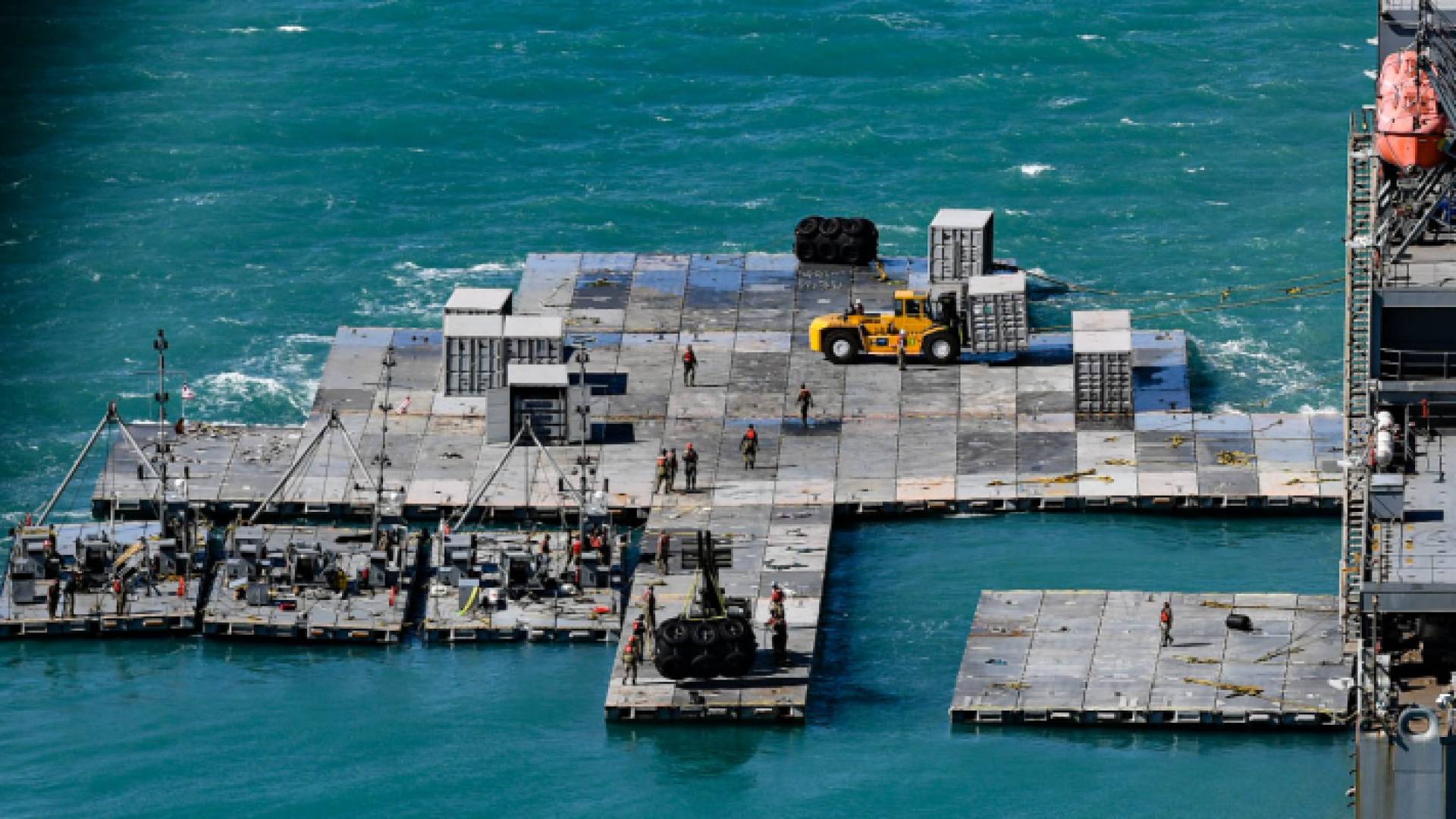 الرصيف البحري في قطاع غزة - أرشيفية