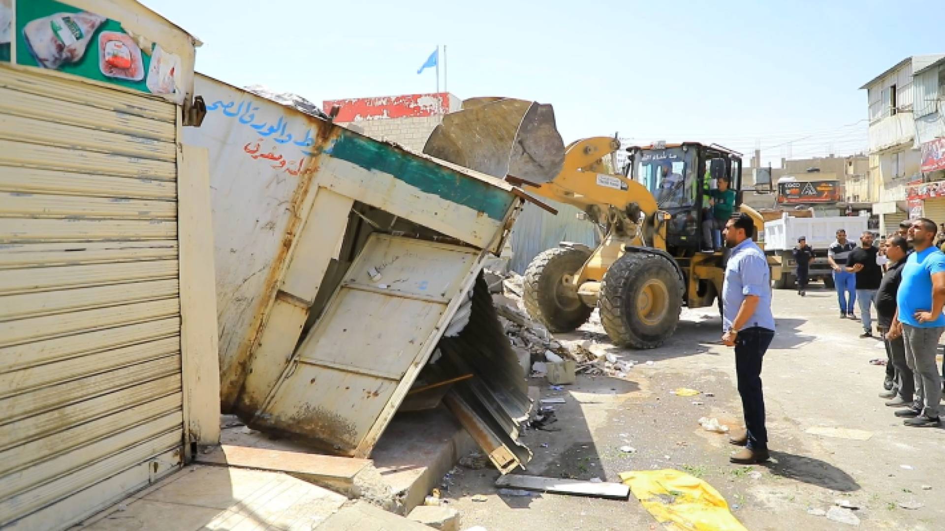 إزالة أكشاك مخالفة