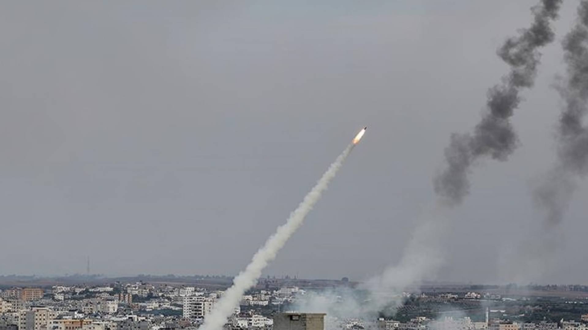 إطلاق صواريخ من غزة صوب الأراضي المحتلة