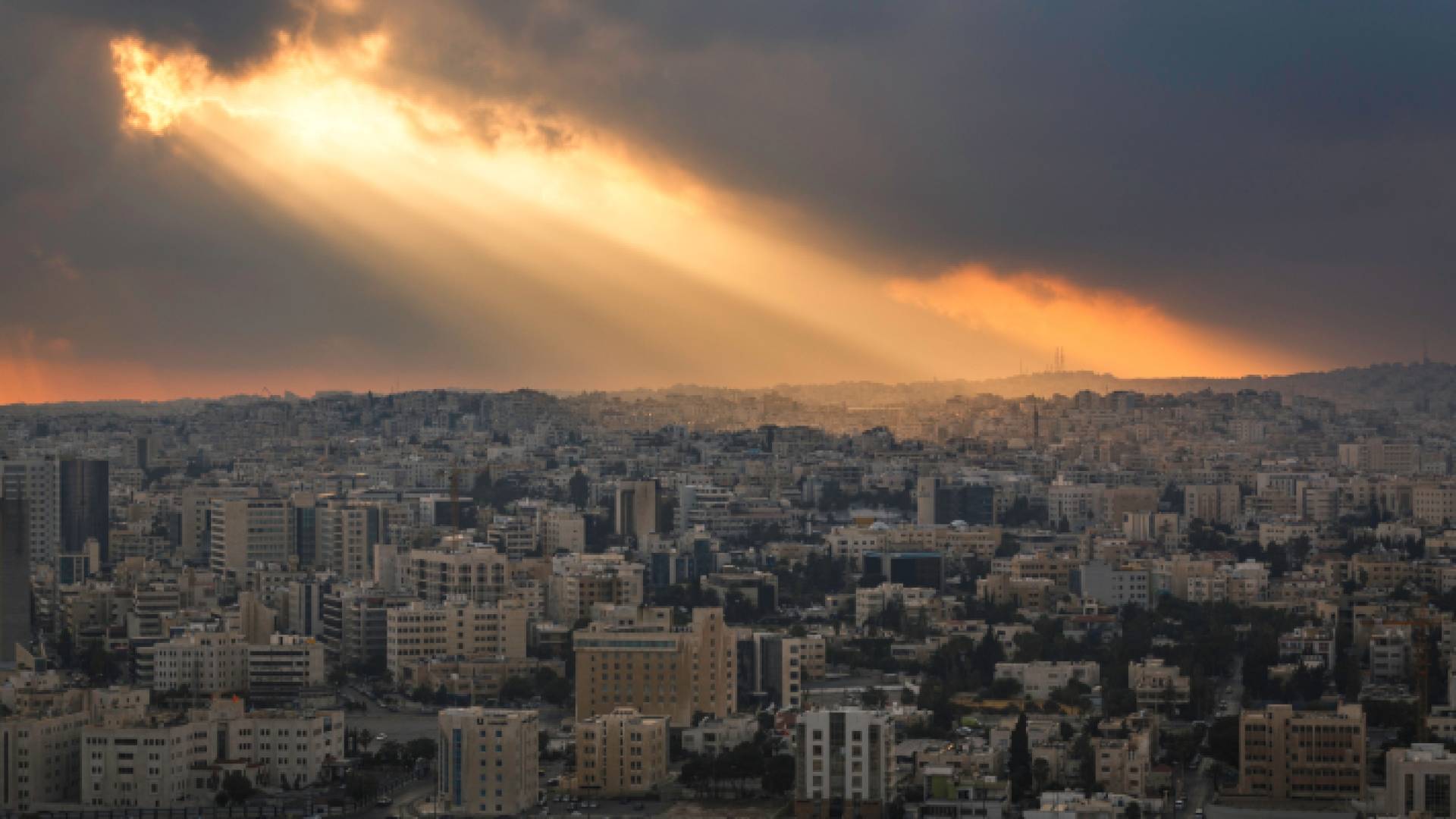 جانب من العاصمة عمان